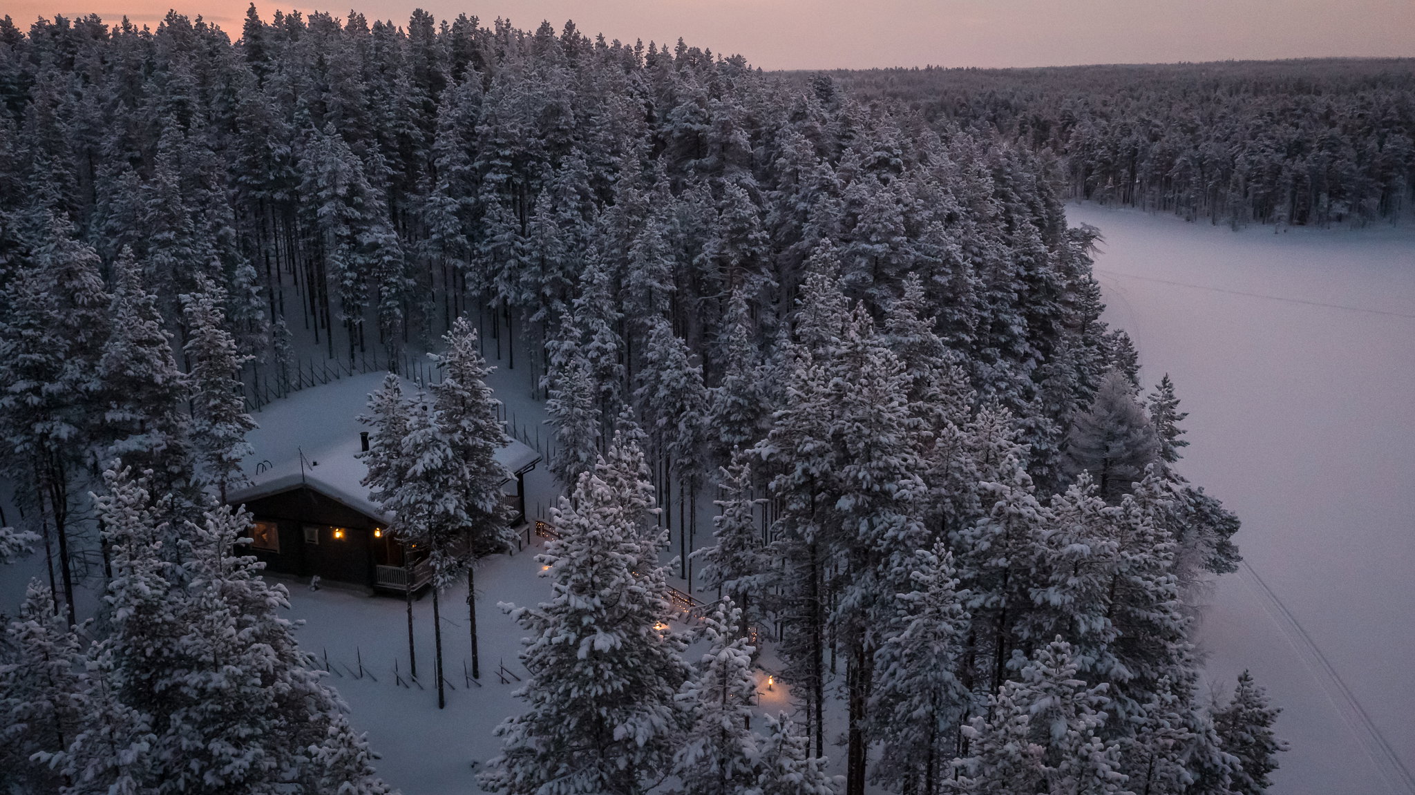 Naturhäuschen in Kuusamo