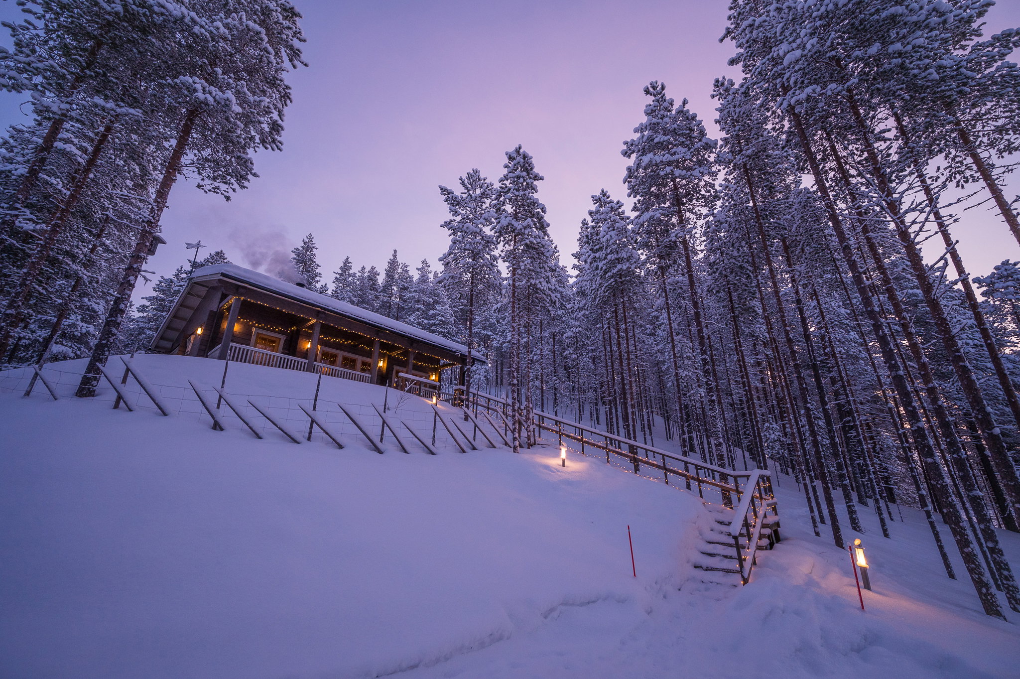 Naturhäuschen in Kuusamo
