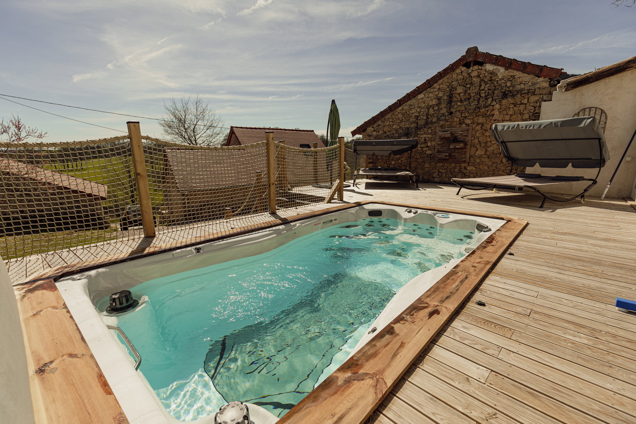 Maison nature à saint jean ligoure
