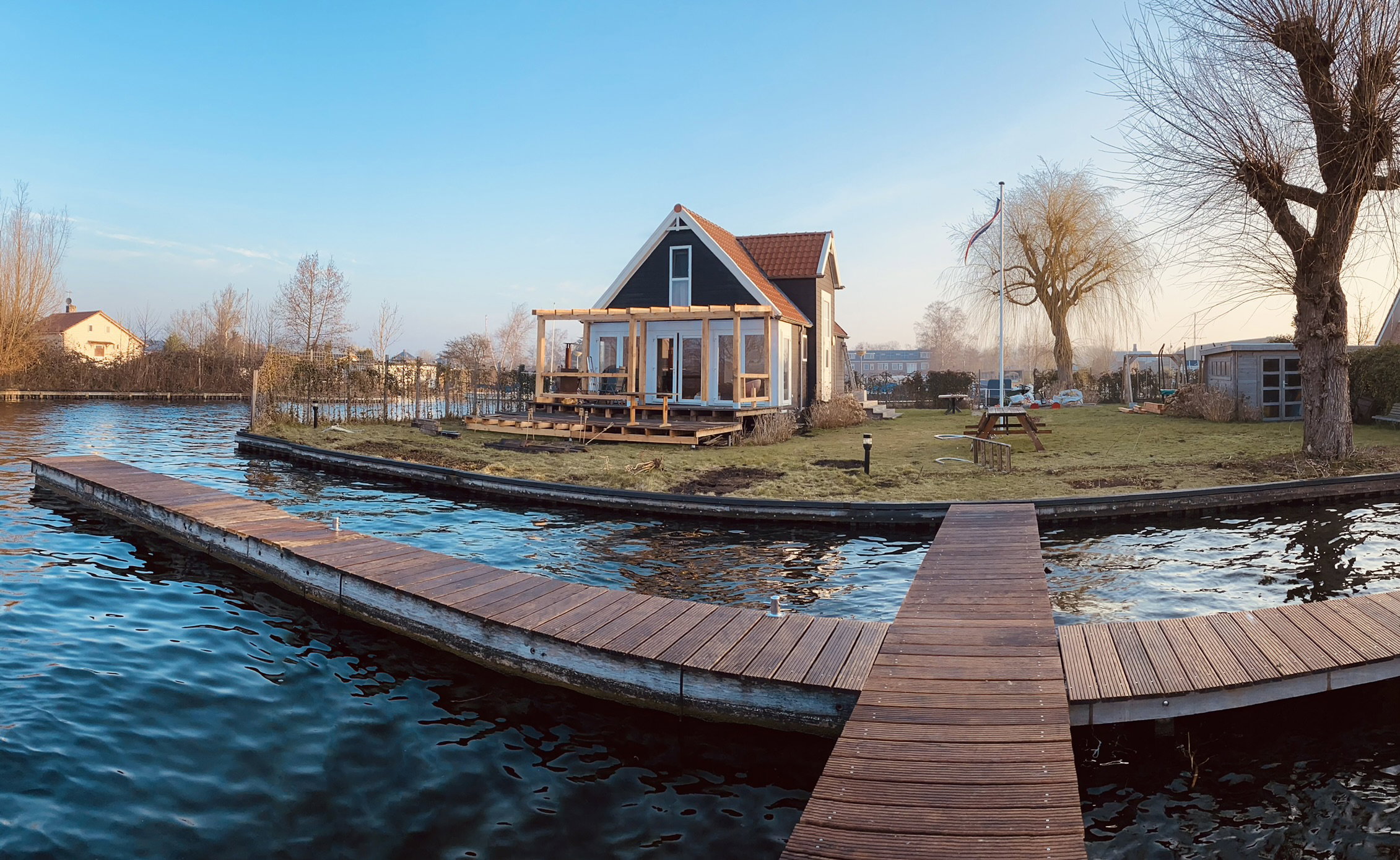 Naturhäuschen in Vinkeveen