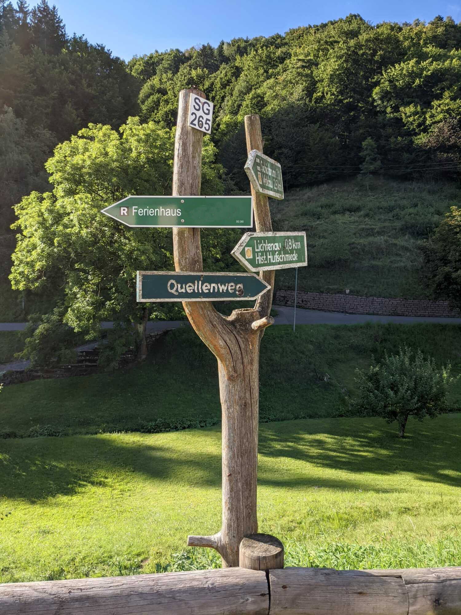 Naturhäuschen in Langenbach