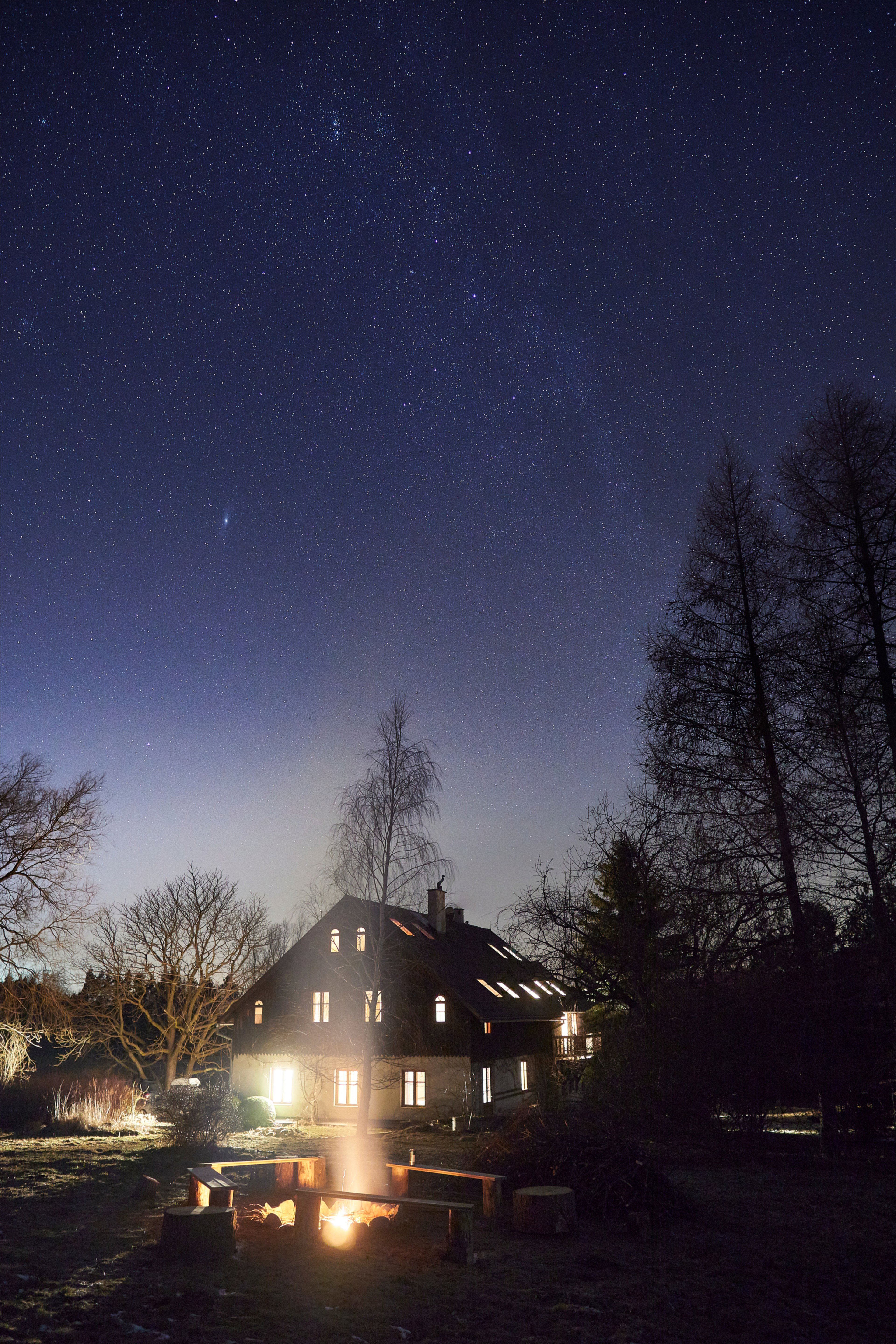 Naturhäuschen in Marianówka