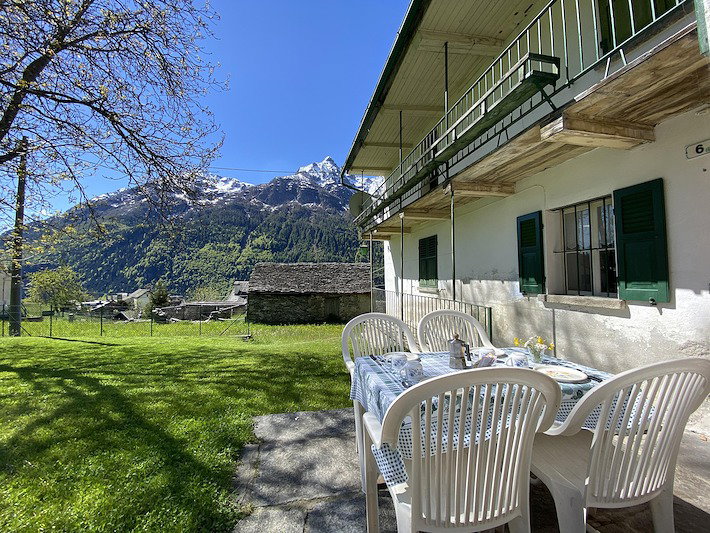 Naturhäuschen in Trasquera