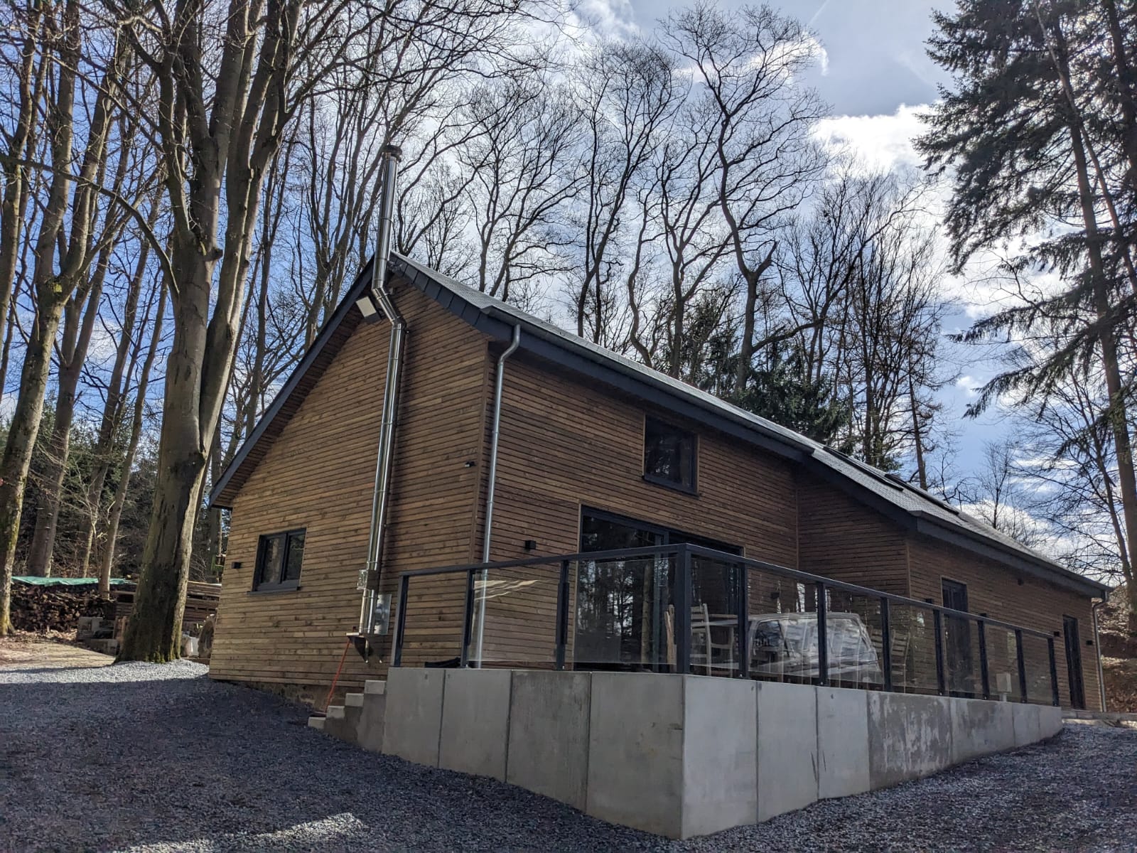 Maison nature à Bastogne