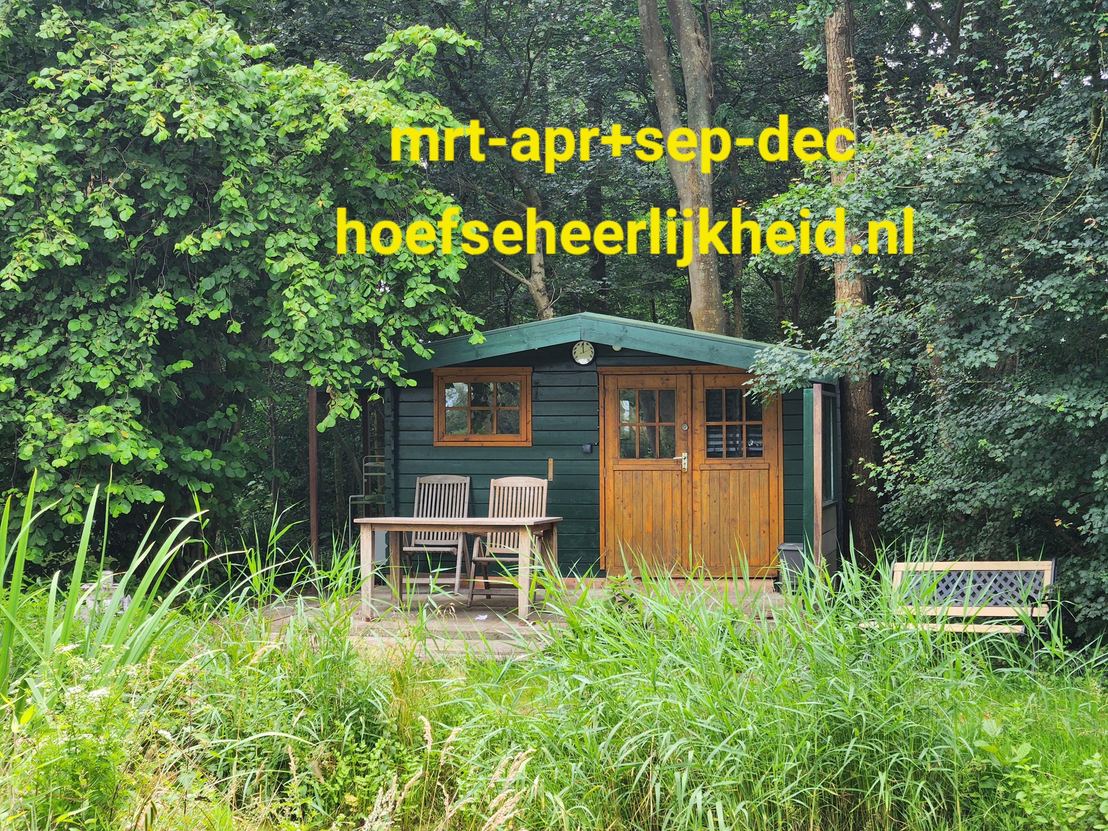 Naturhäuschen in de Hoef