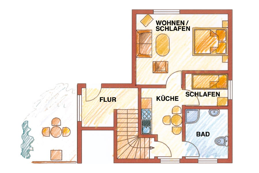 Naturhäuschen in Norden