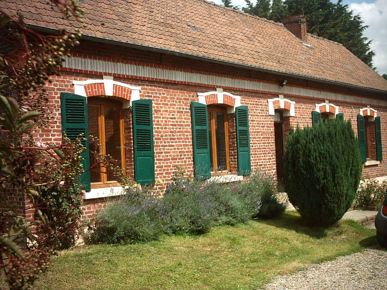Casa nella natura a Courcelette