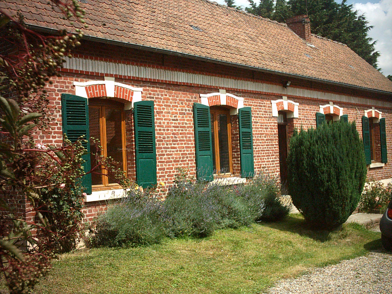 Nature house in Courcelette