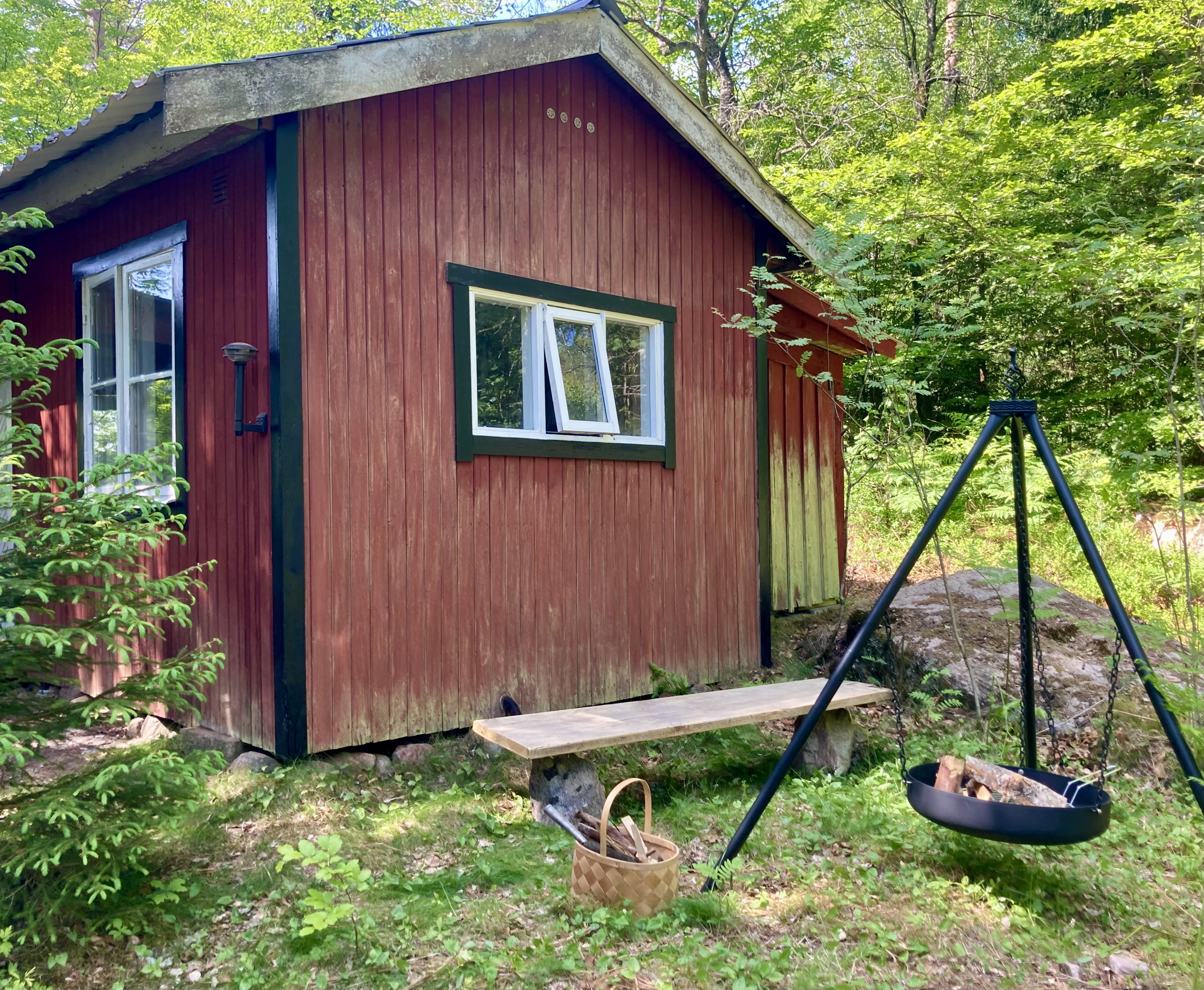 Naturhäuschen in Simlångsdalen