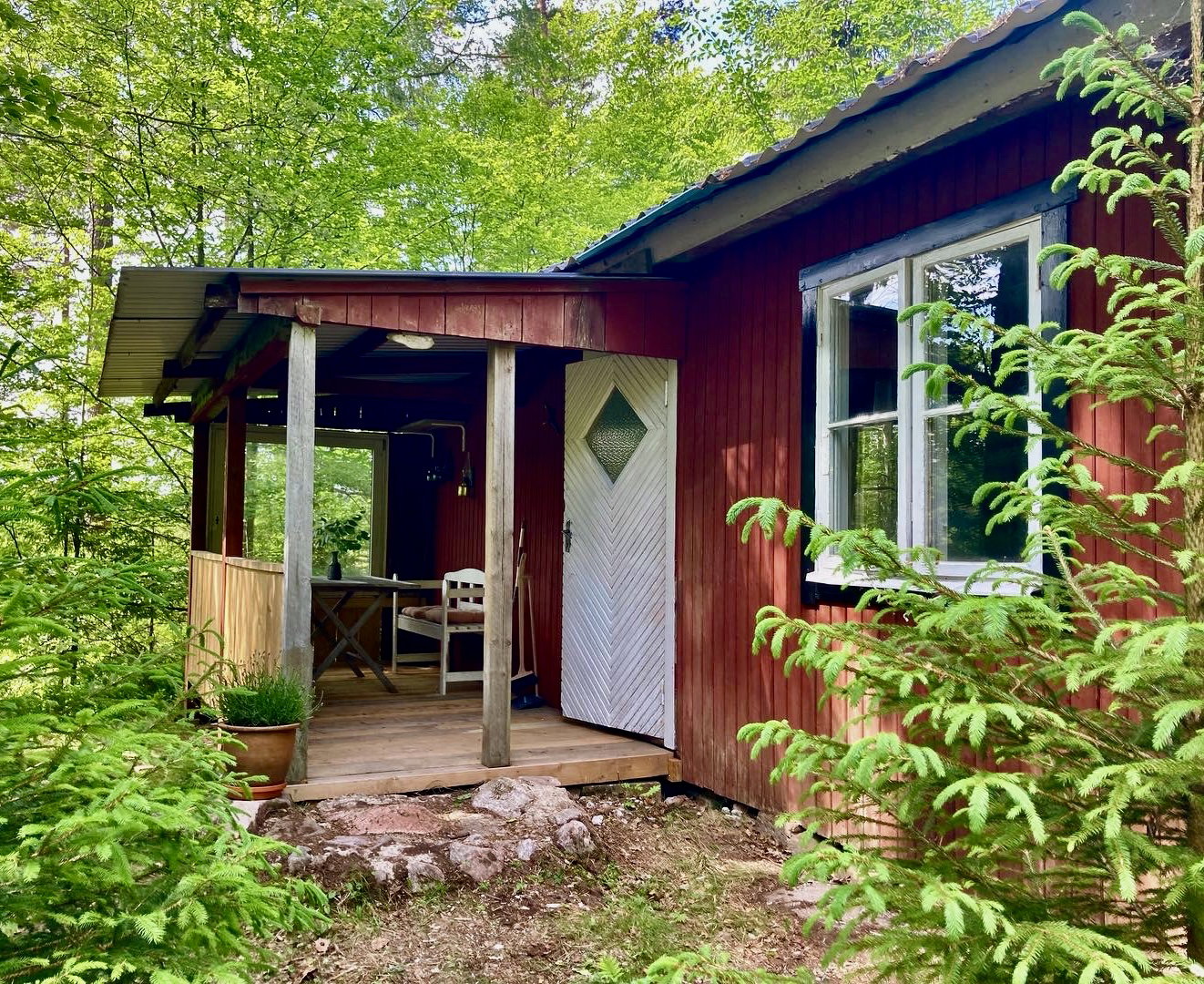 Naturhäuschen in Simlångsdalen