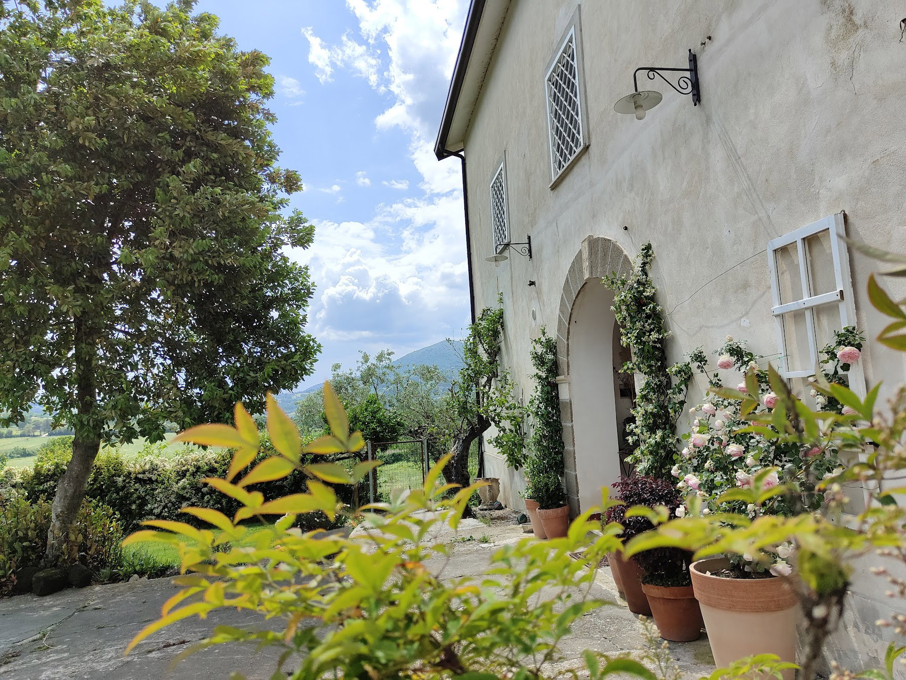 Nature house in caiazzo
