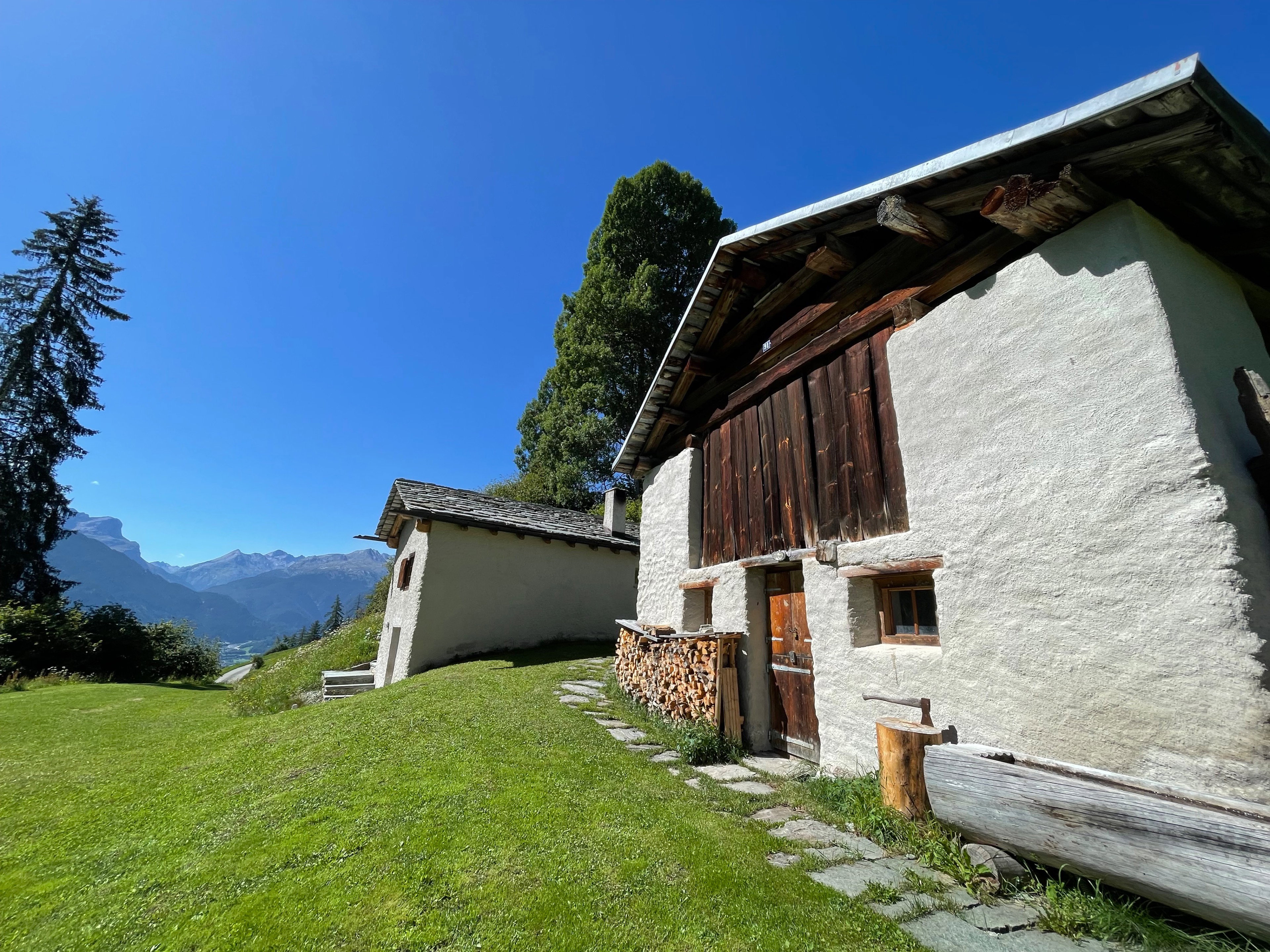 Casa nella natura a Lohn GR