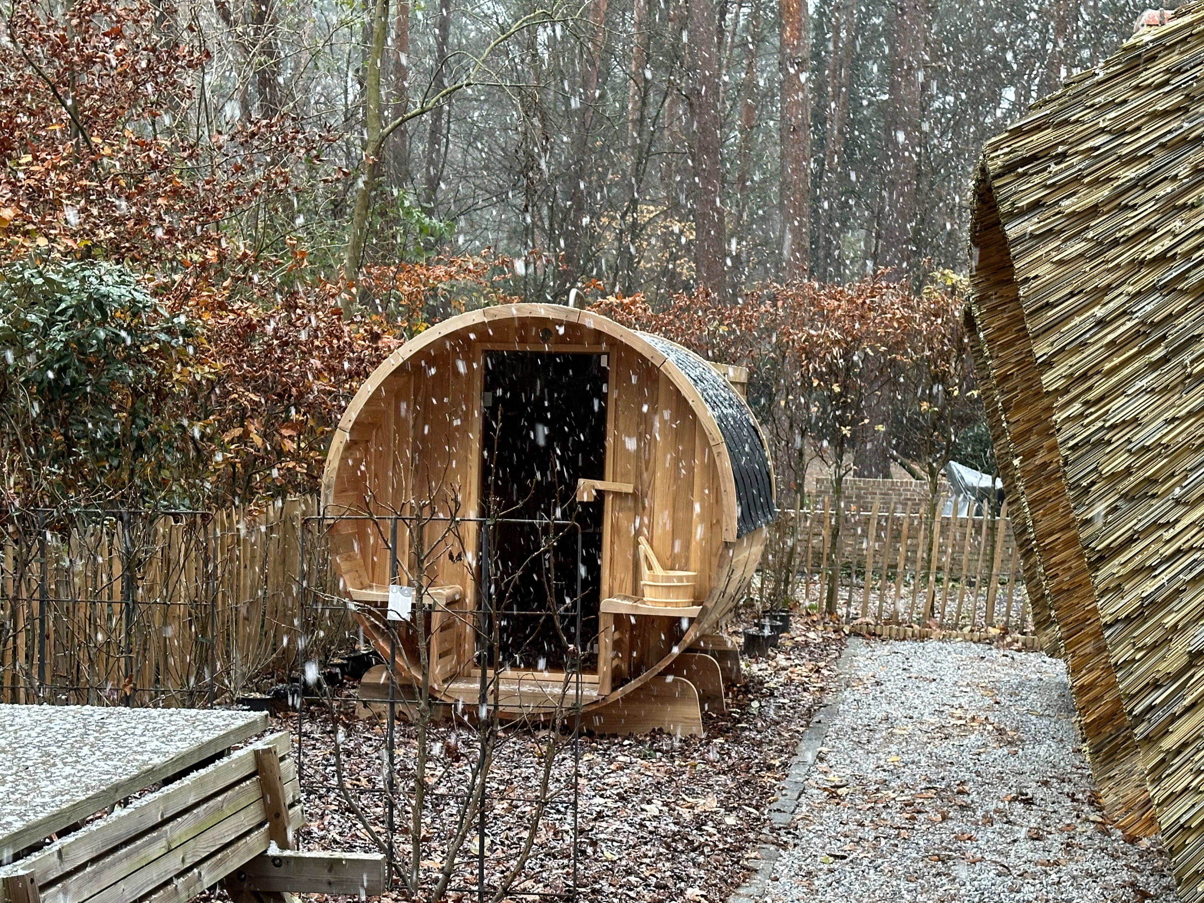 Naturhäuschen in Rekem