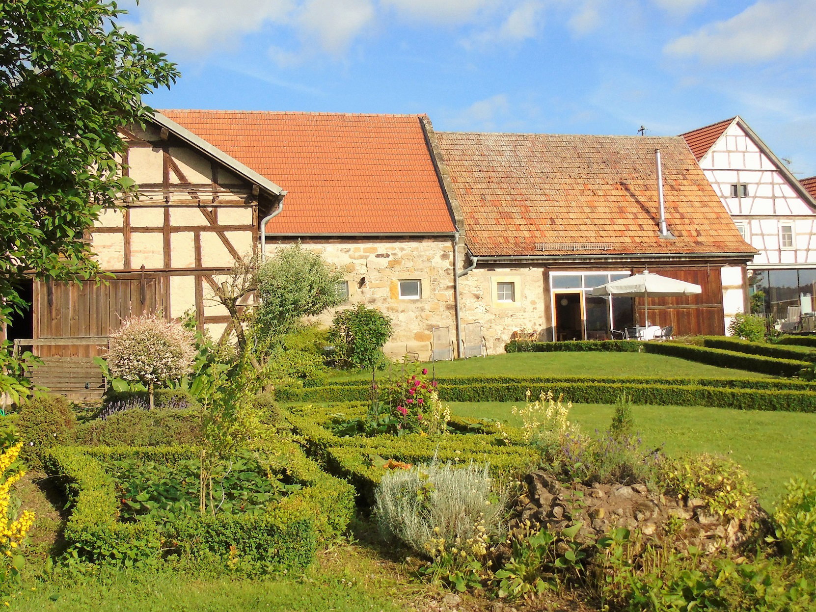 Casa nella natura a Königsberg in Bayern