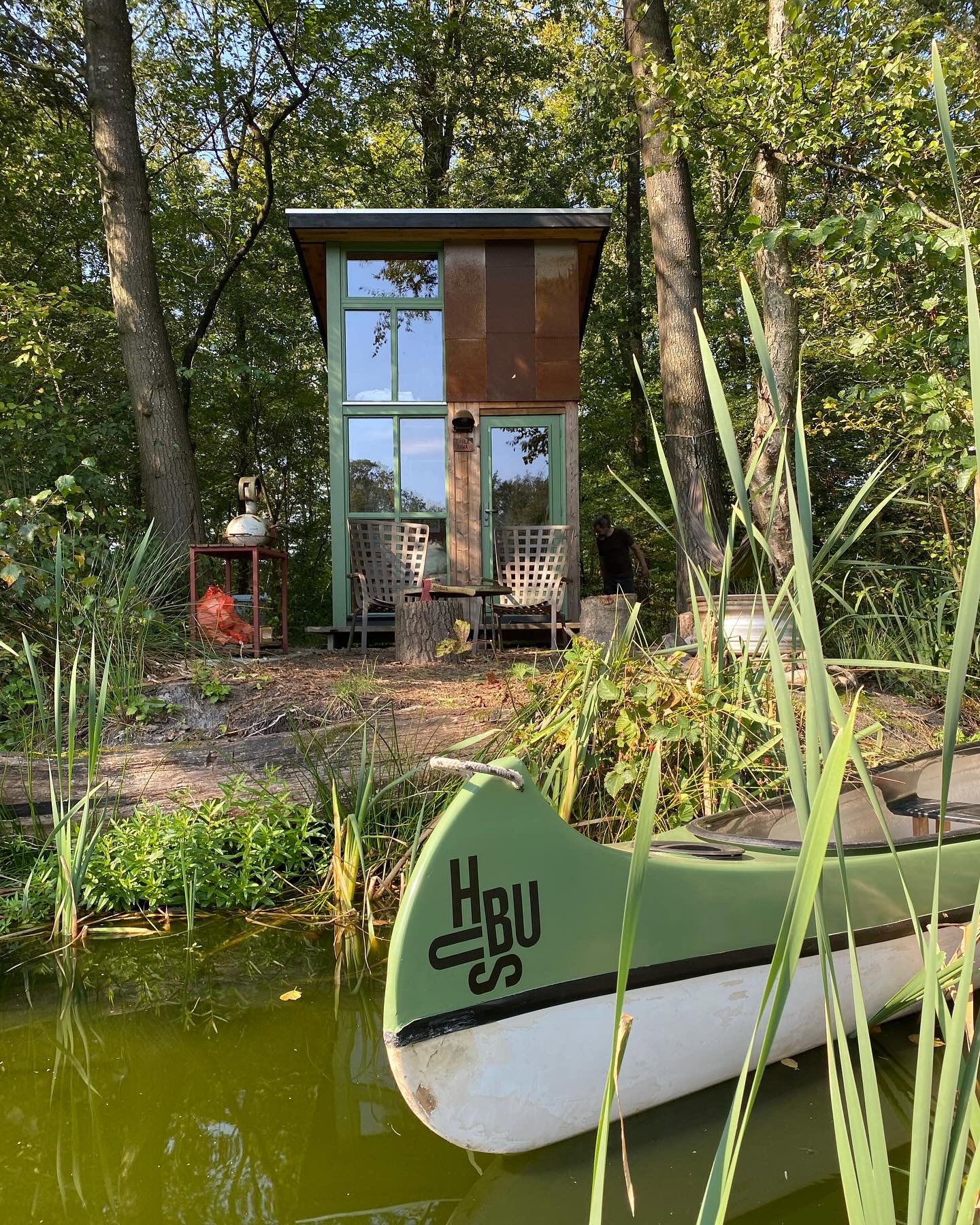 Naturhäuschen in Papenvoort