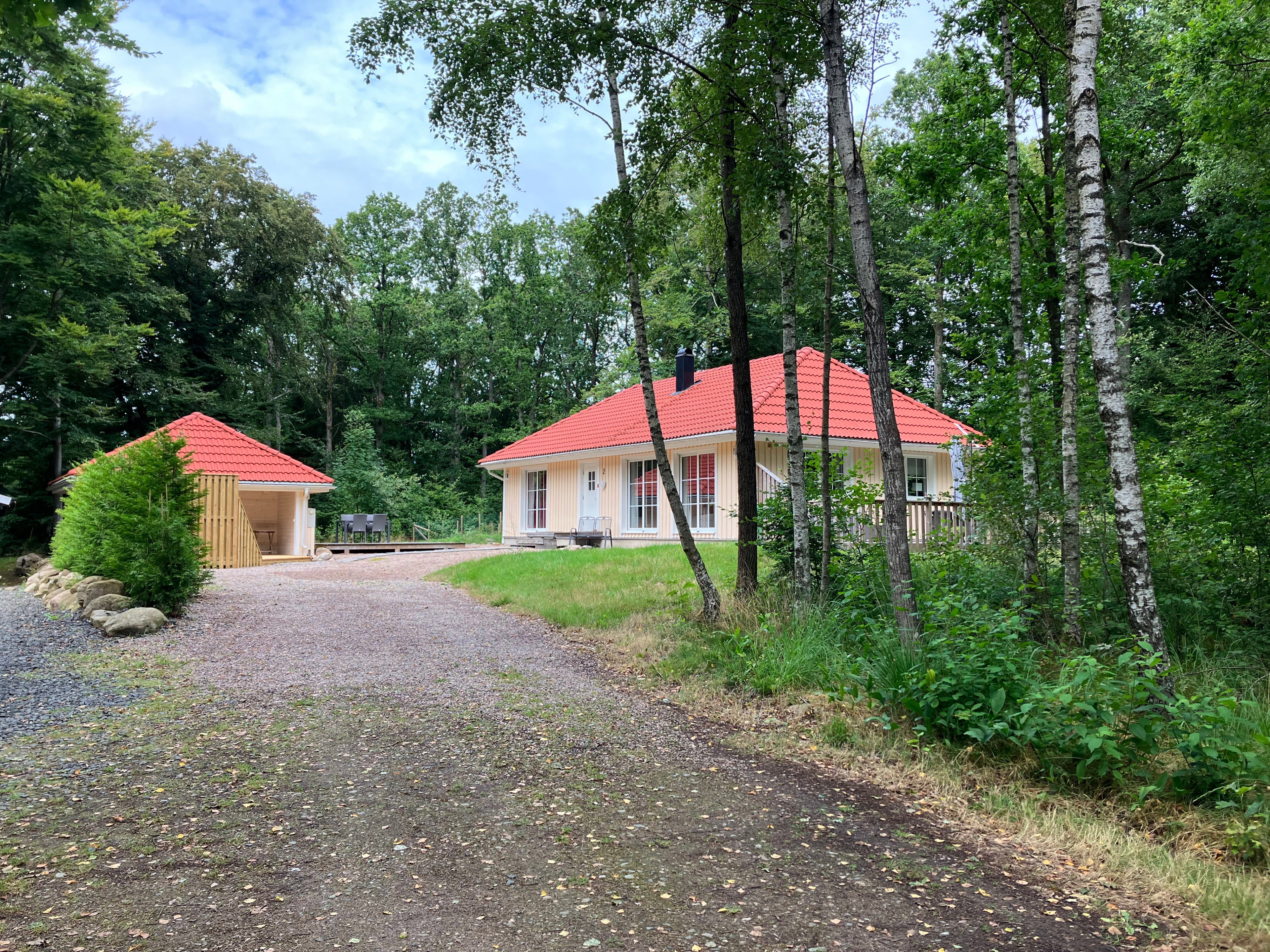 Naturhäuschen in Västra Torup
