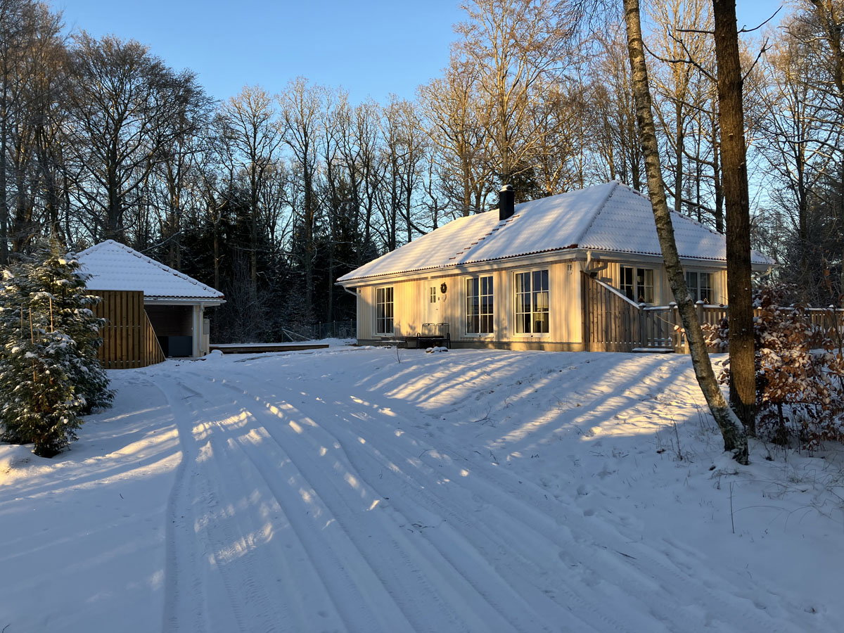 Naturhäuschen in Västra Torup