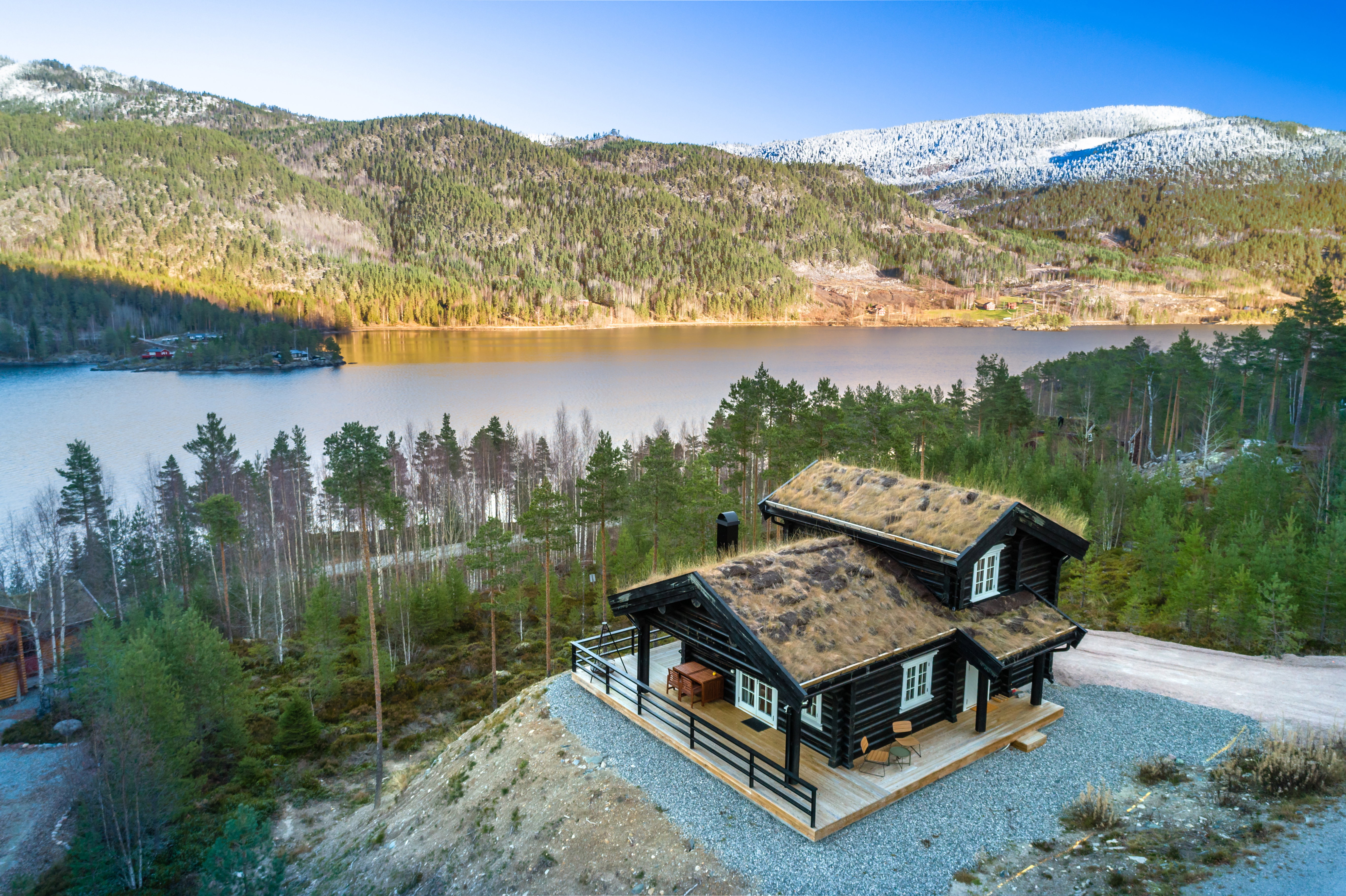 Casa nella natura a Vråliosen
