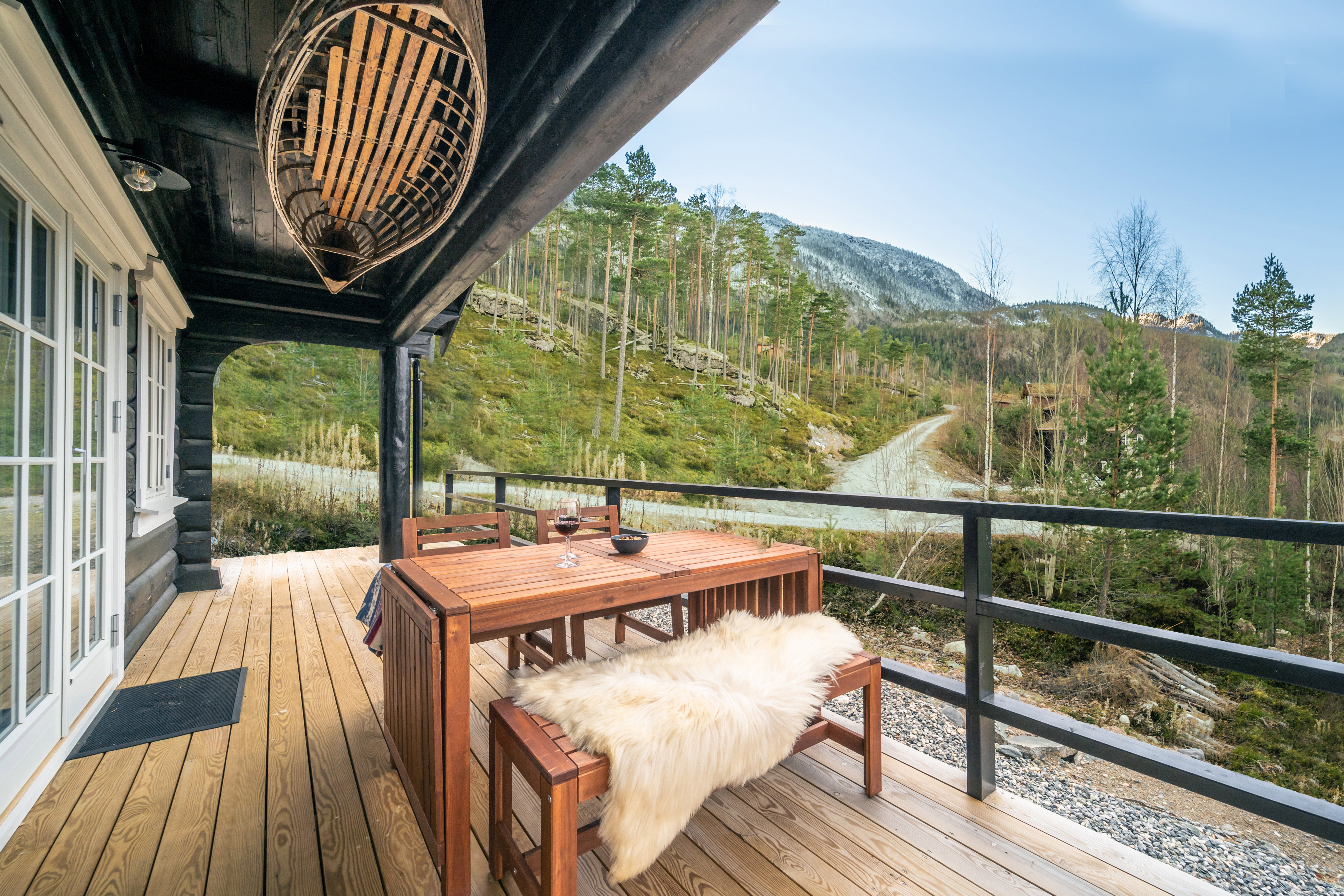 Casa nella natura a Vråliosen