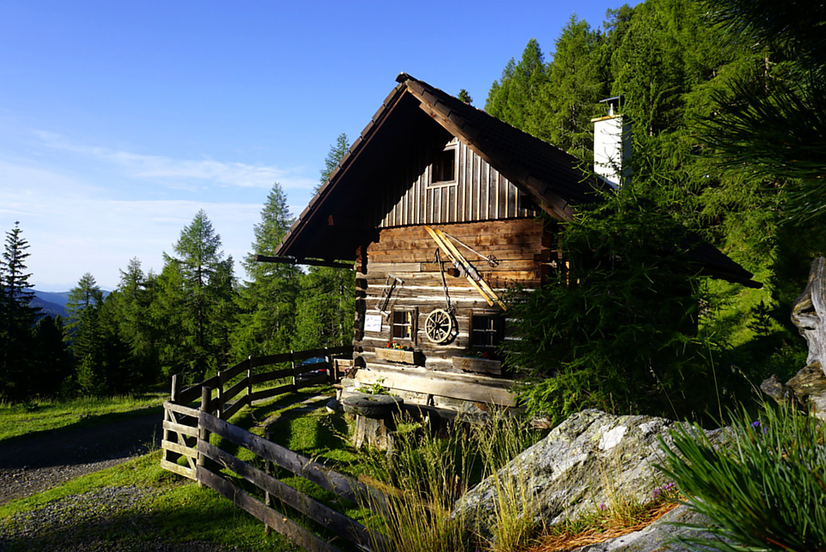 Naturhäuschen in Ebene Reichenau