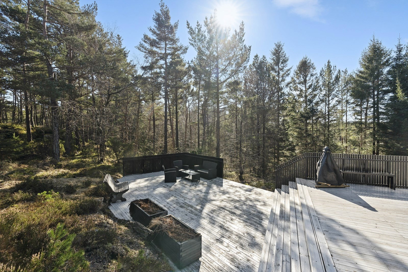 Casa nella natura a Idse