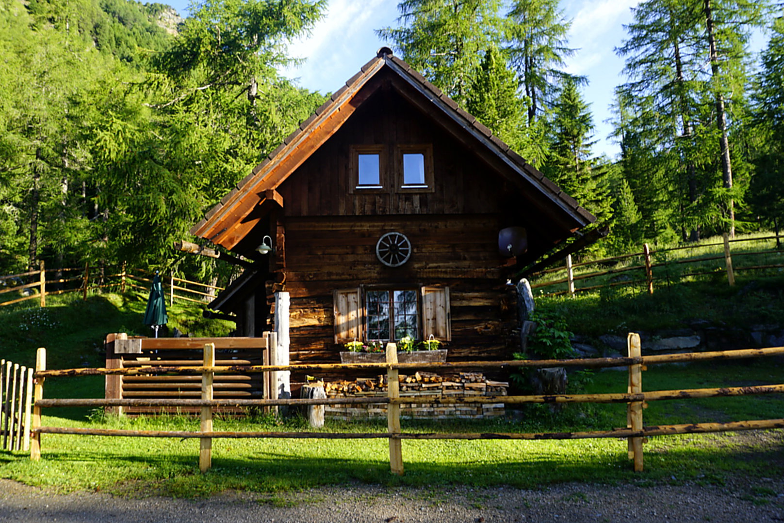 Naturhäuschen in Ebene Reichenau