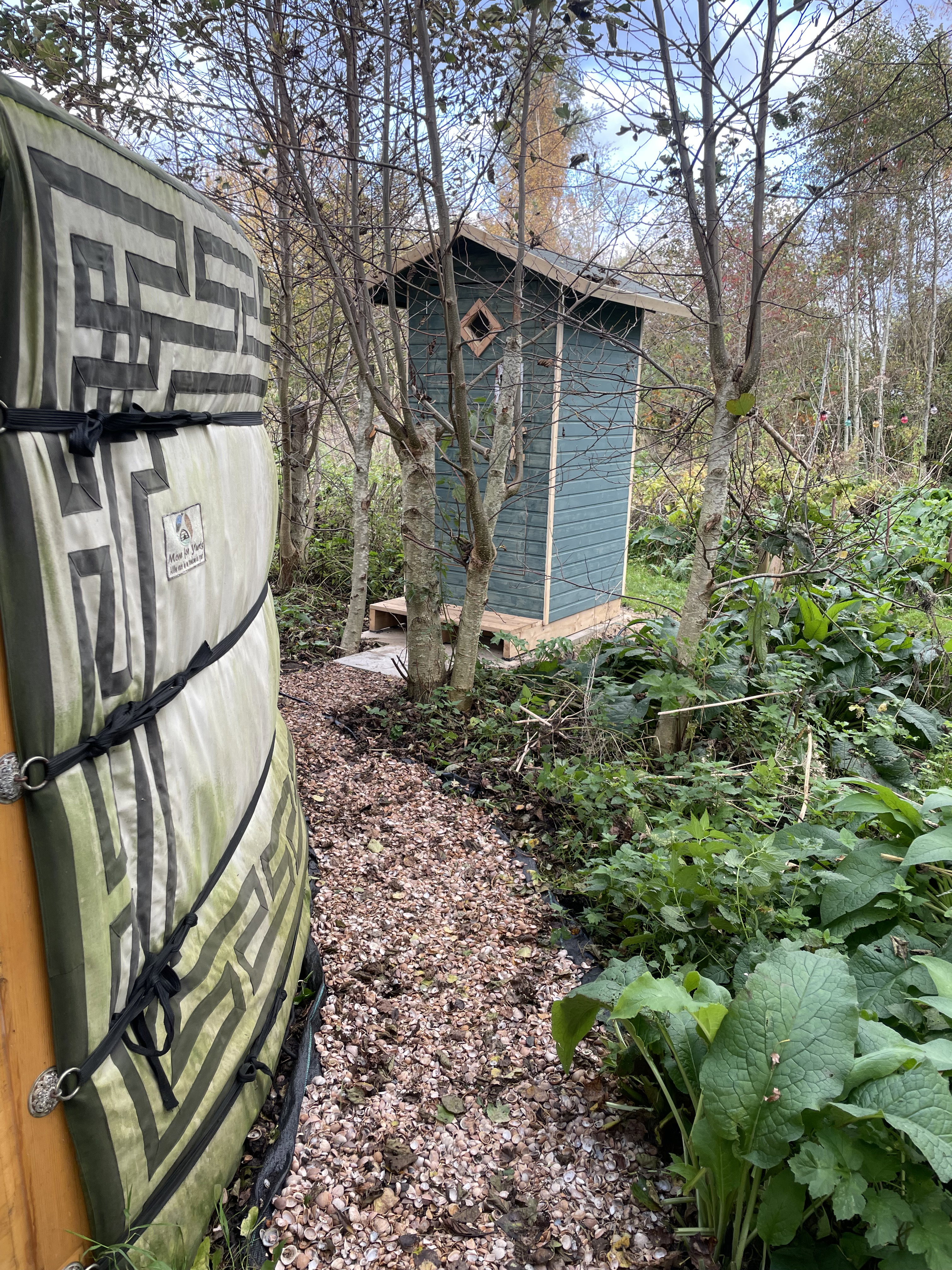 Naturhäuschen in Venhuizen