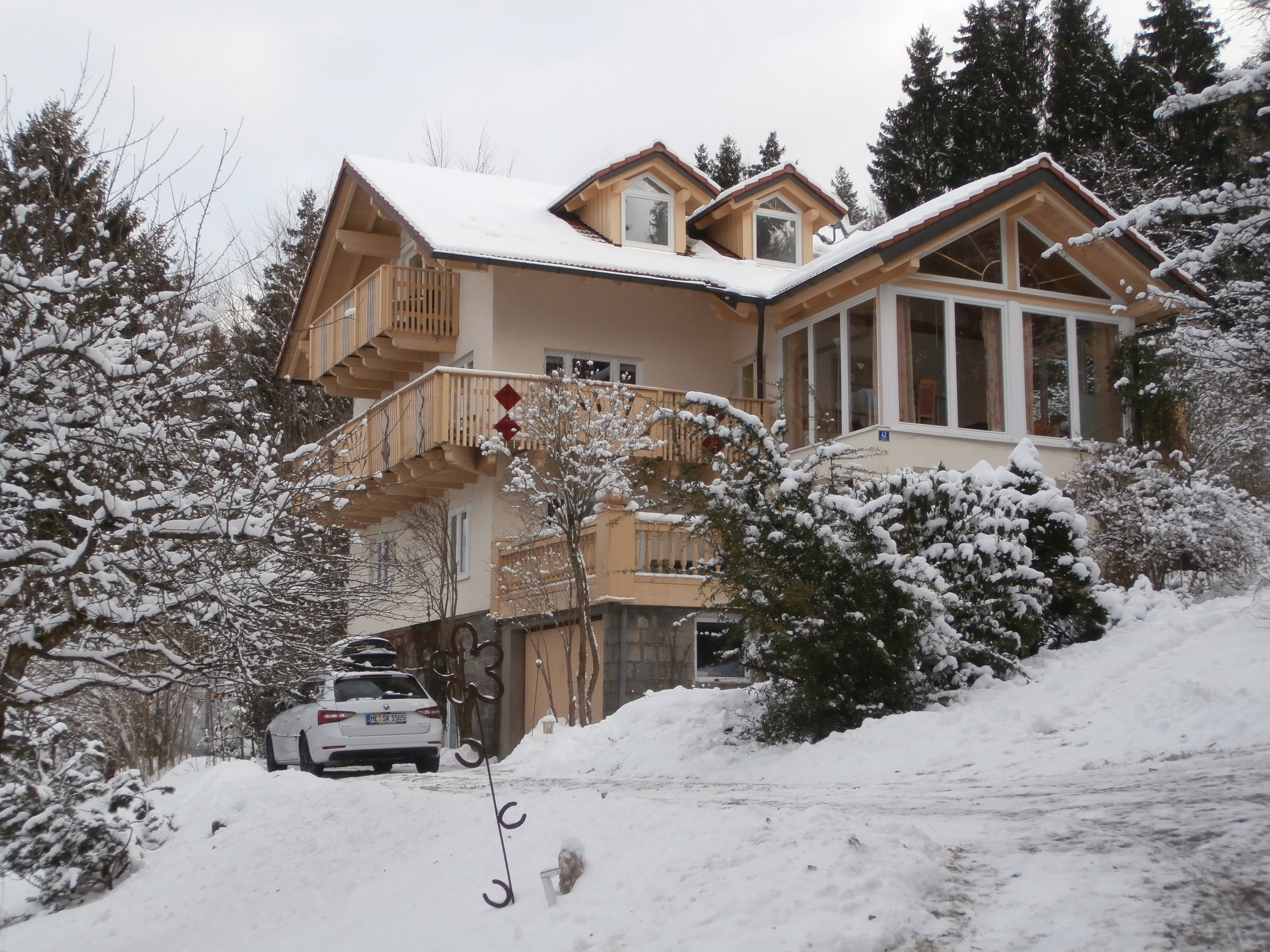 Maison nature à Zachenberg
