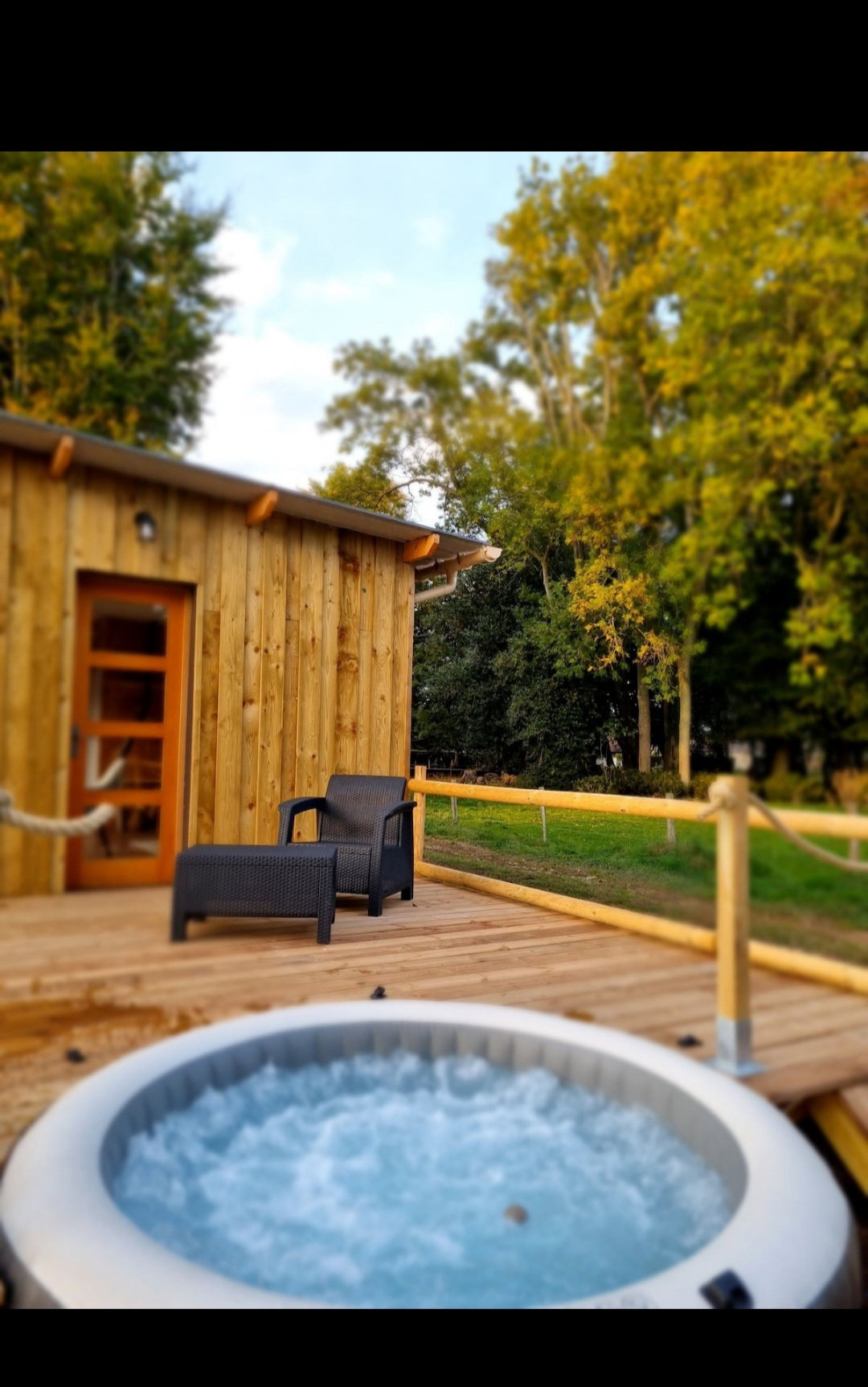 Naturhäuschen in Saint martin le gaillard