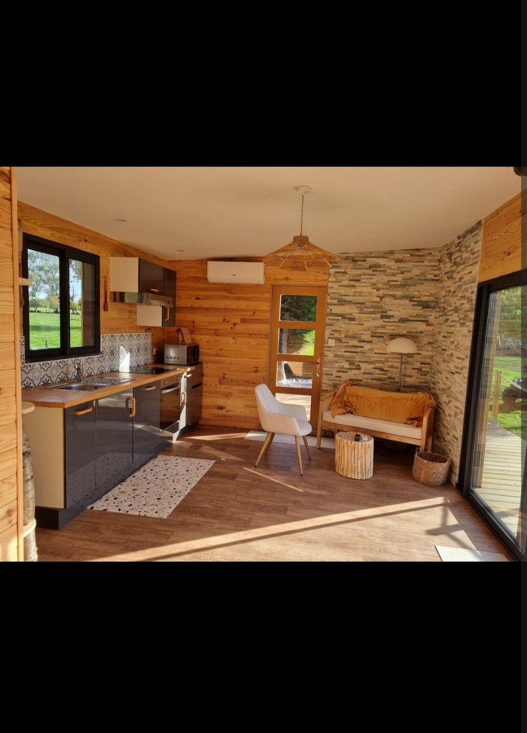 Naturhäuschen in Saint martin le gaillard
