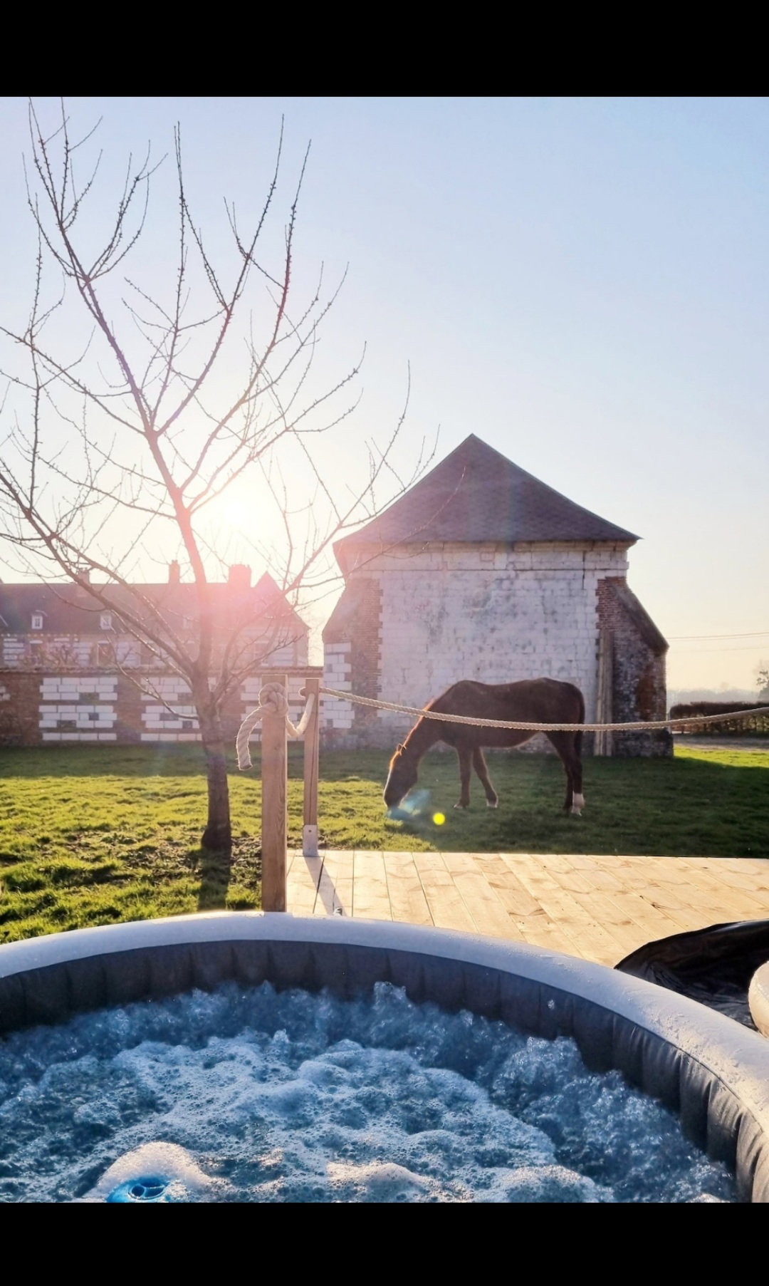 Naturhäuschen in Saint martin le gaillard