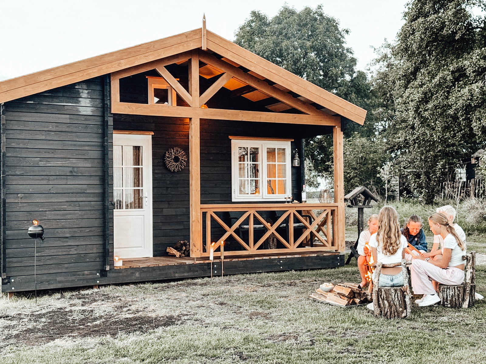 Casa nella natura a Boornbergum