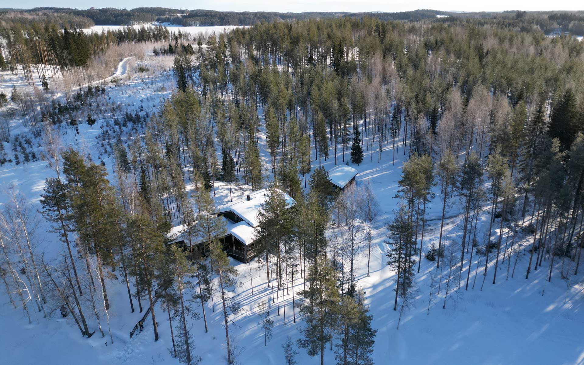 Naturhäuschen in Enonkoski