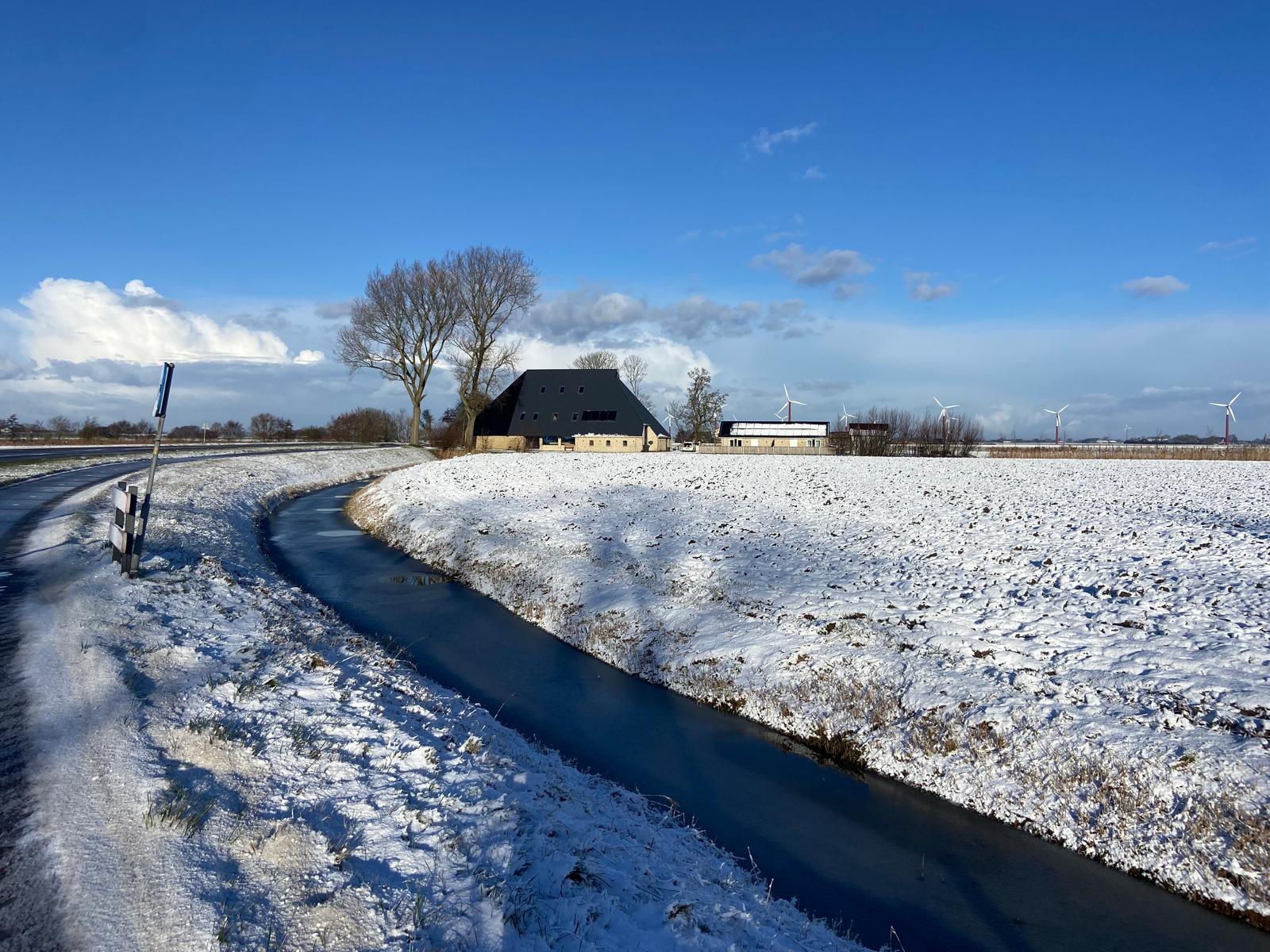Casa nella natura a Sexbierum