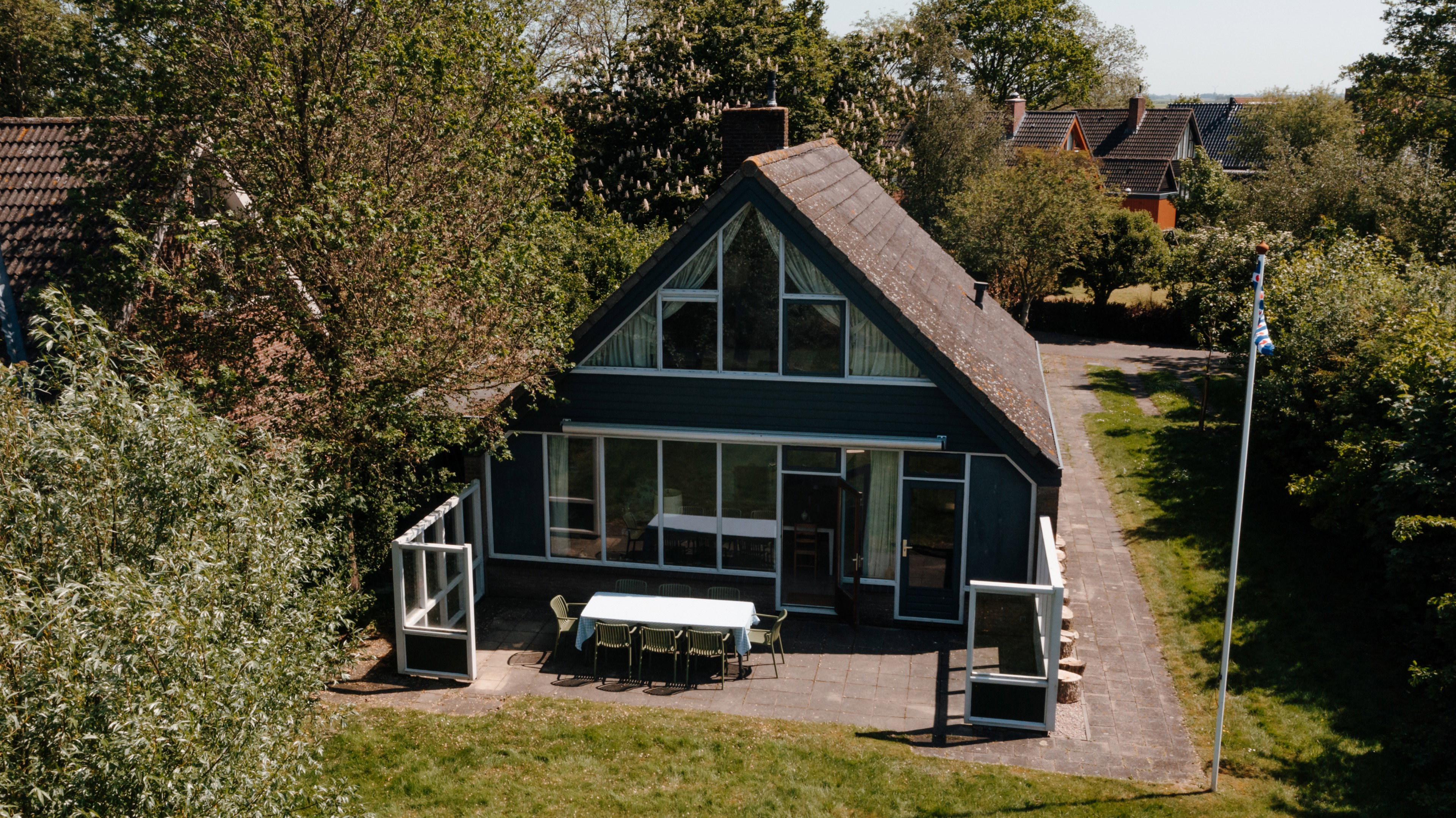 Naturhäuschen in Oudega
