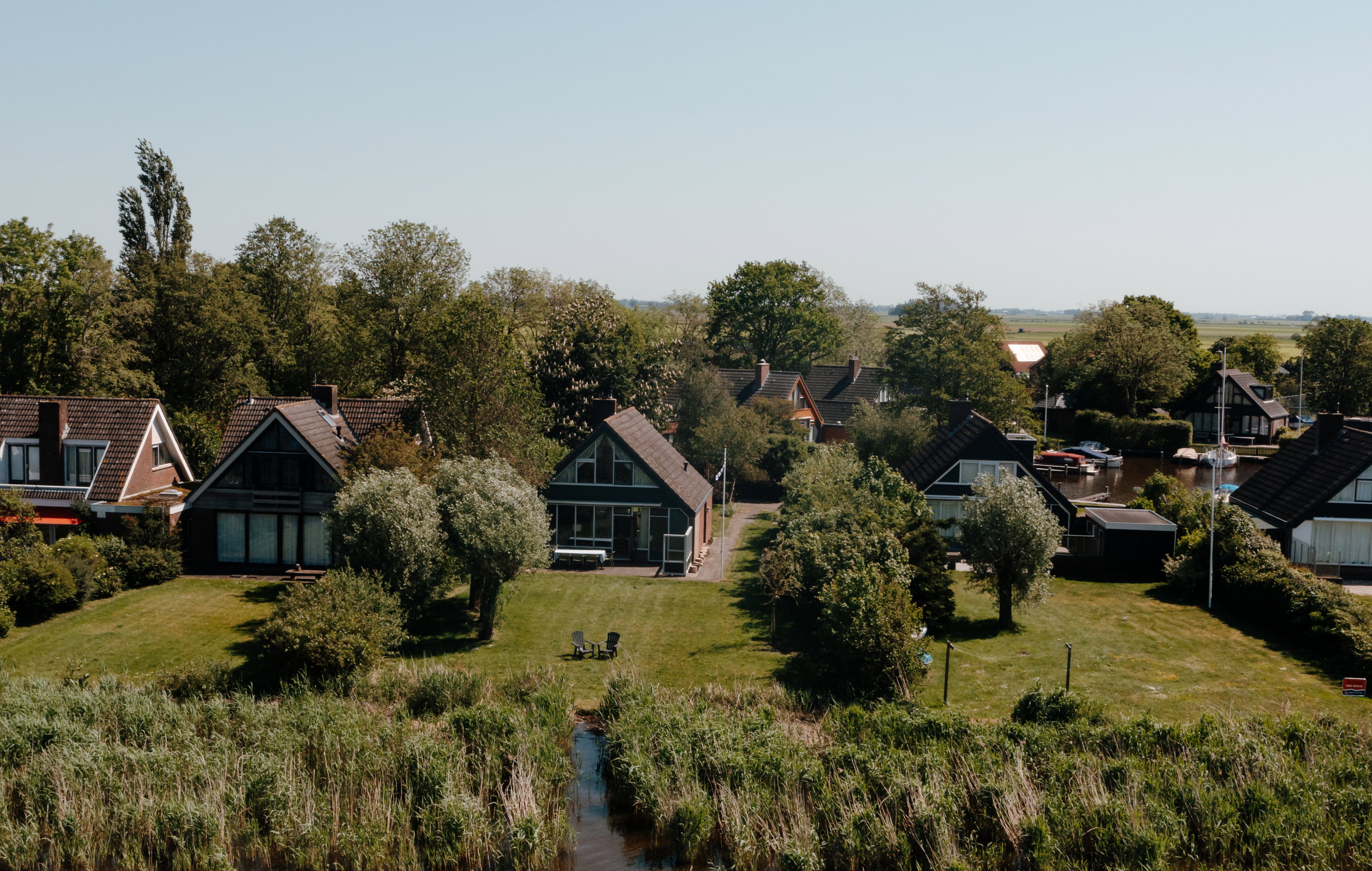 Naturhäuschen in Oudega