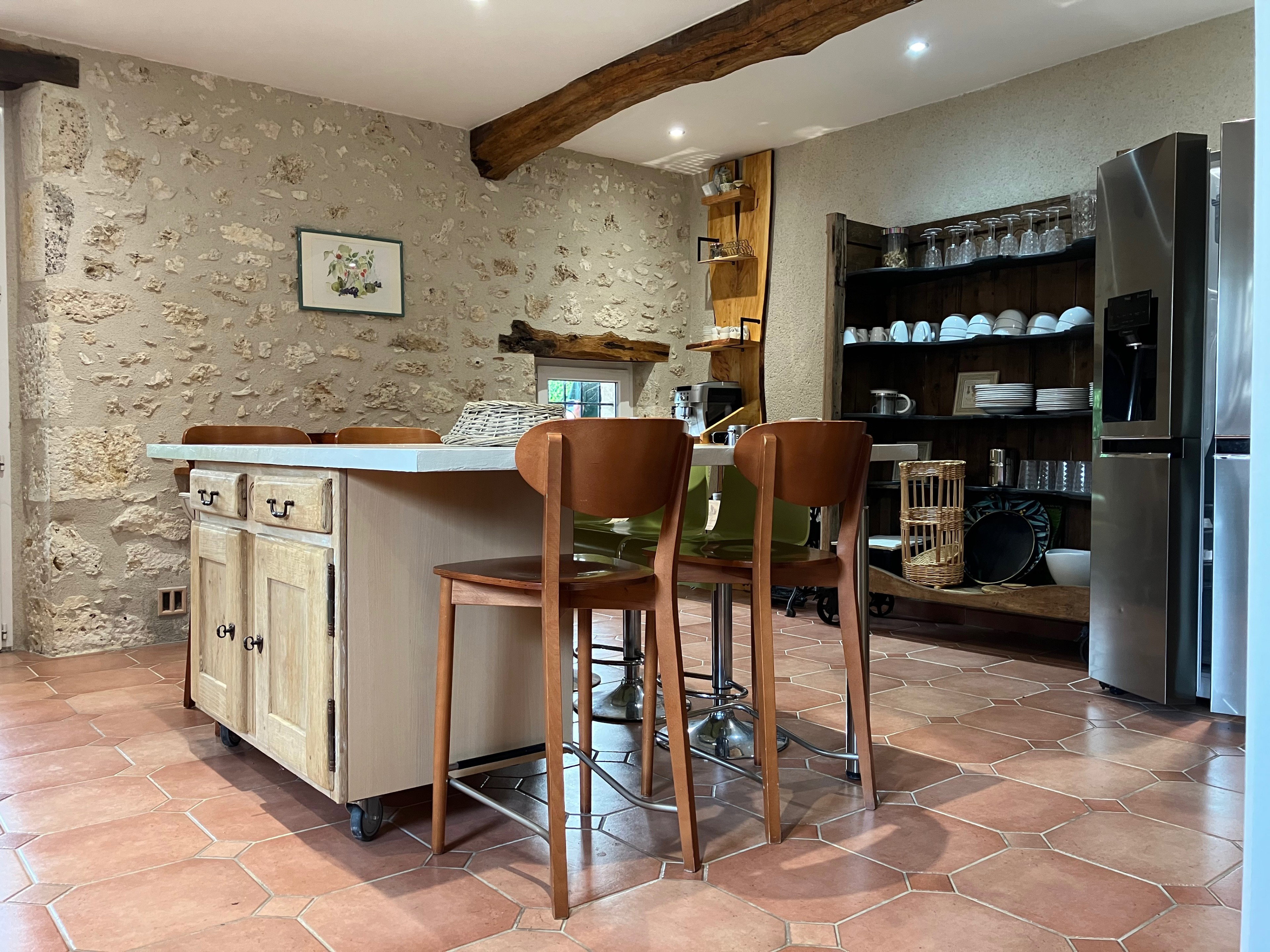 Maison nature à Sainte Colombe de Villeneuve