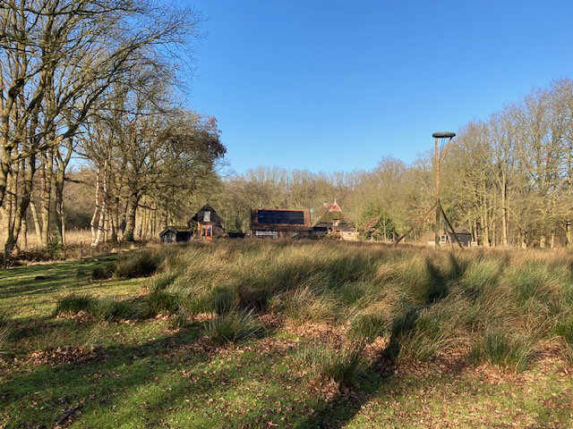 Naturhäuschen in Ruinen