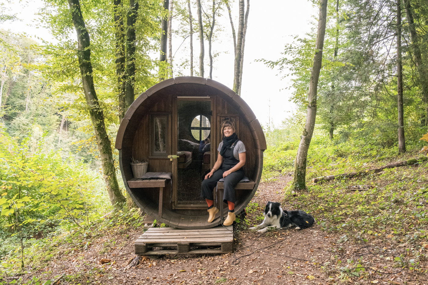 Naturhäuschen in Hastière