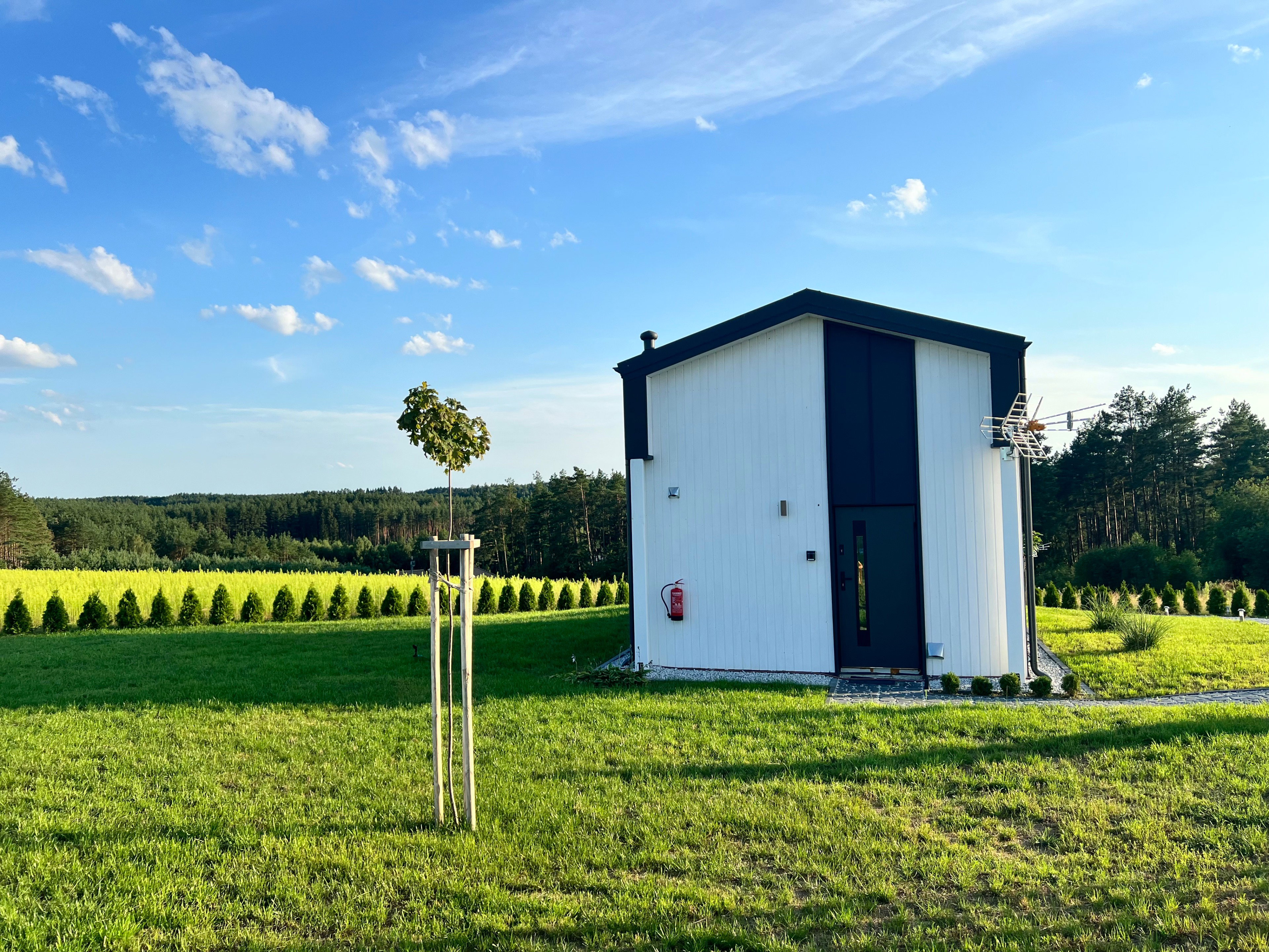 Naturhäuschen in Brzeźno Szlacheckie