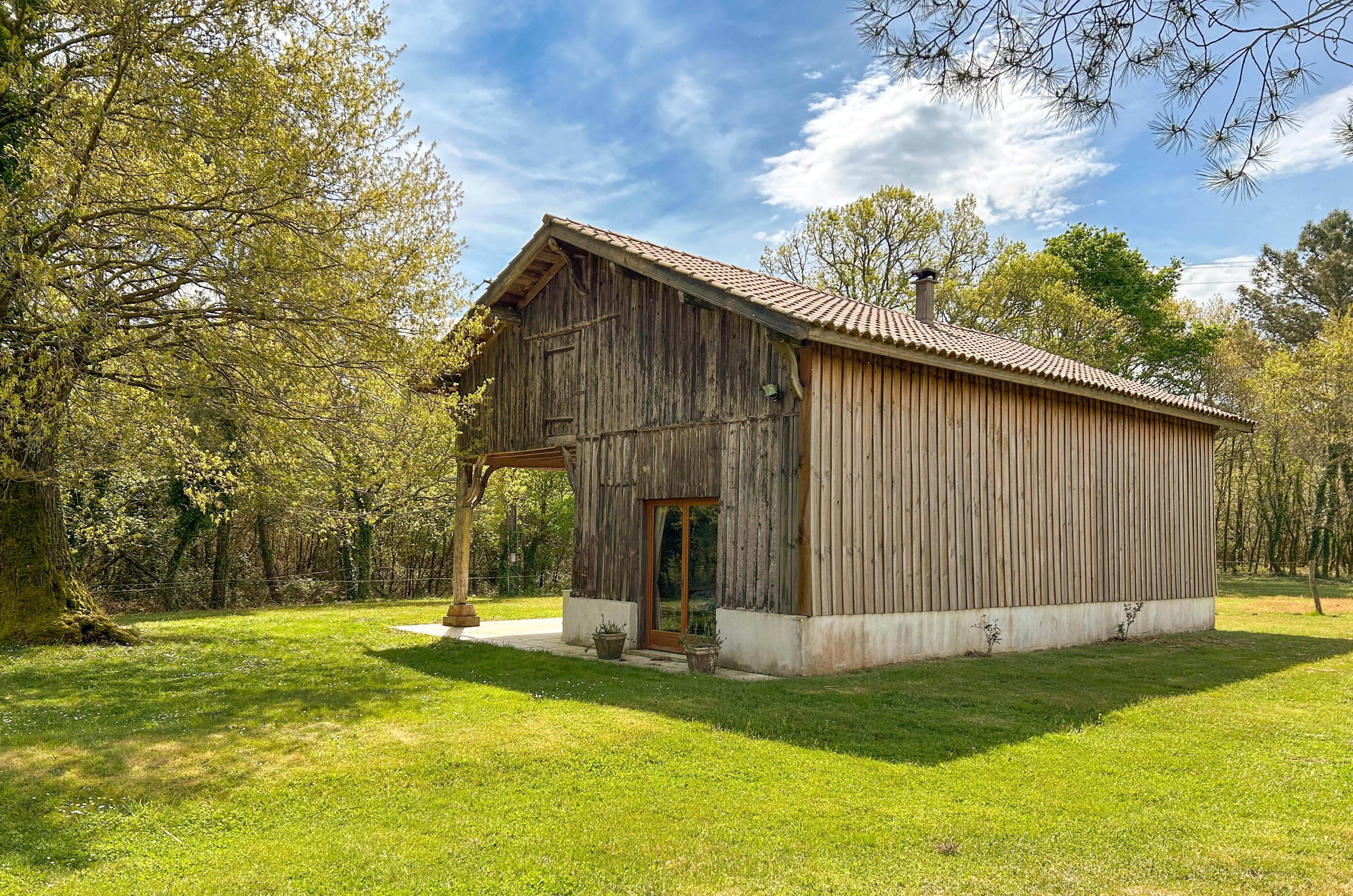 Maison nature à Rion des Landes