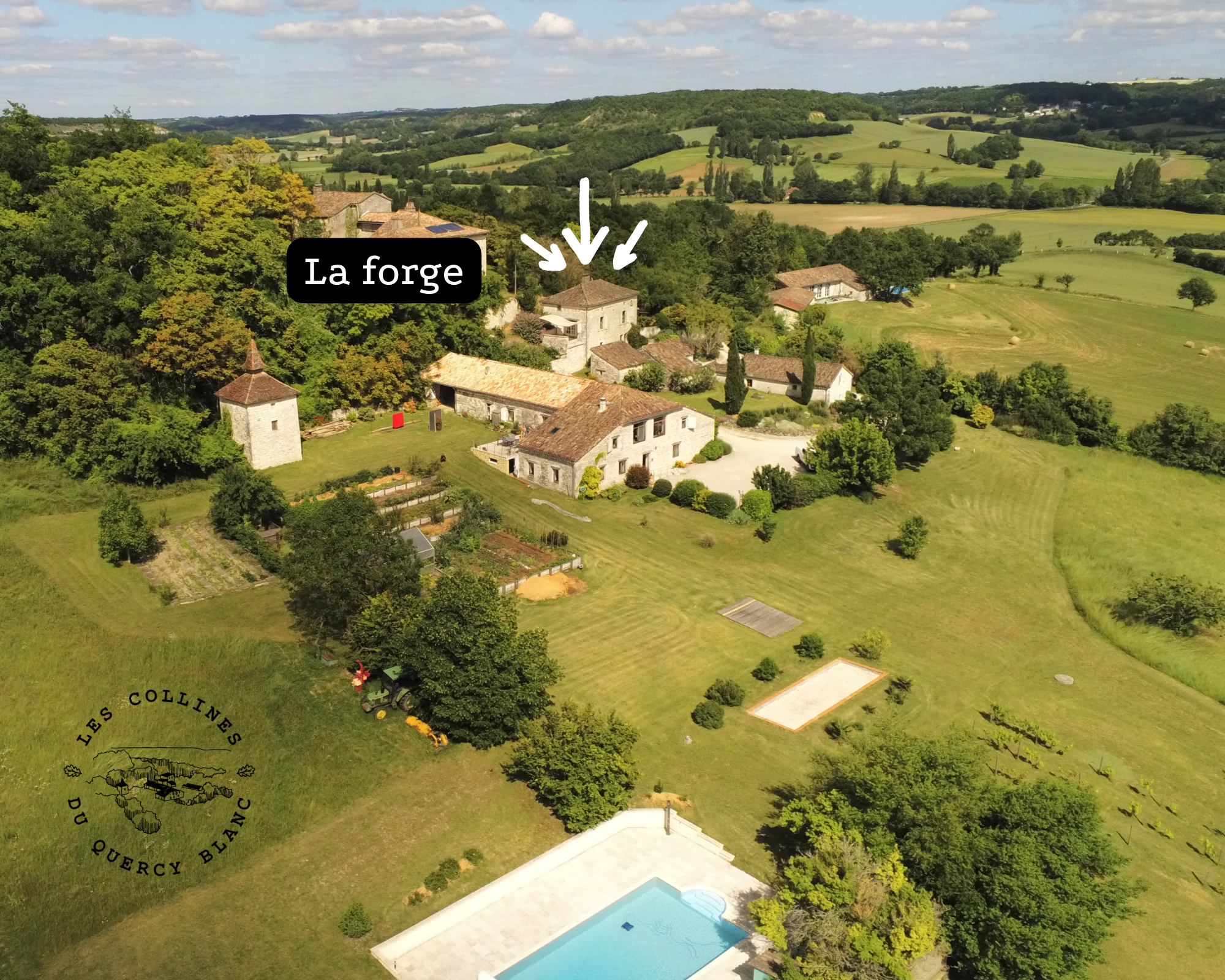 Naturhäuschen in Castelnau-Montratier-Sainte-Alauzie