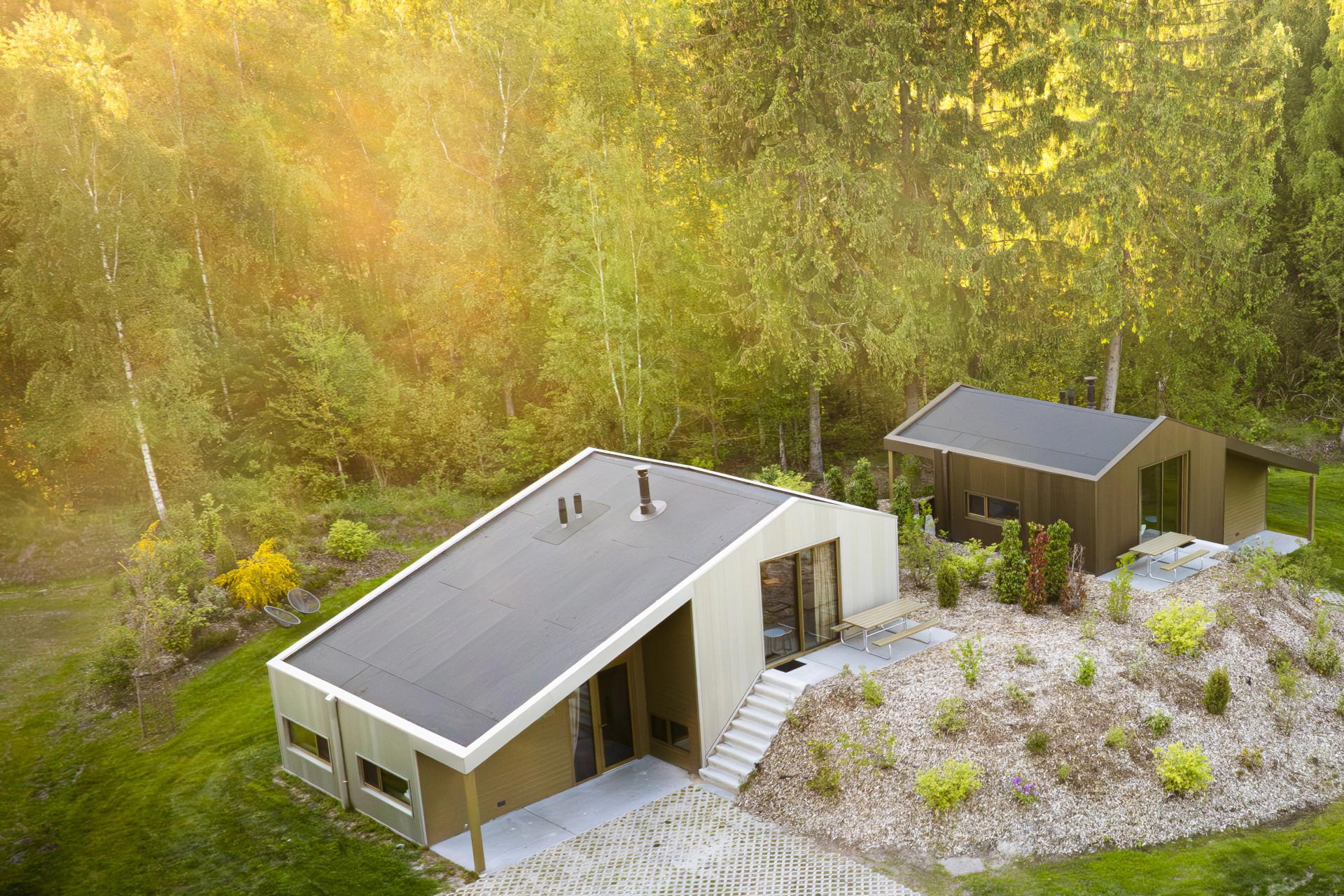 Nature house in Spier