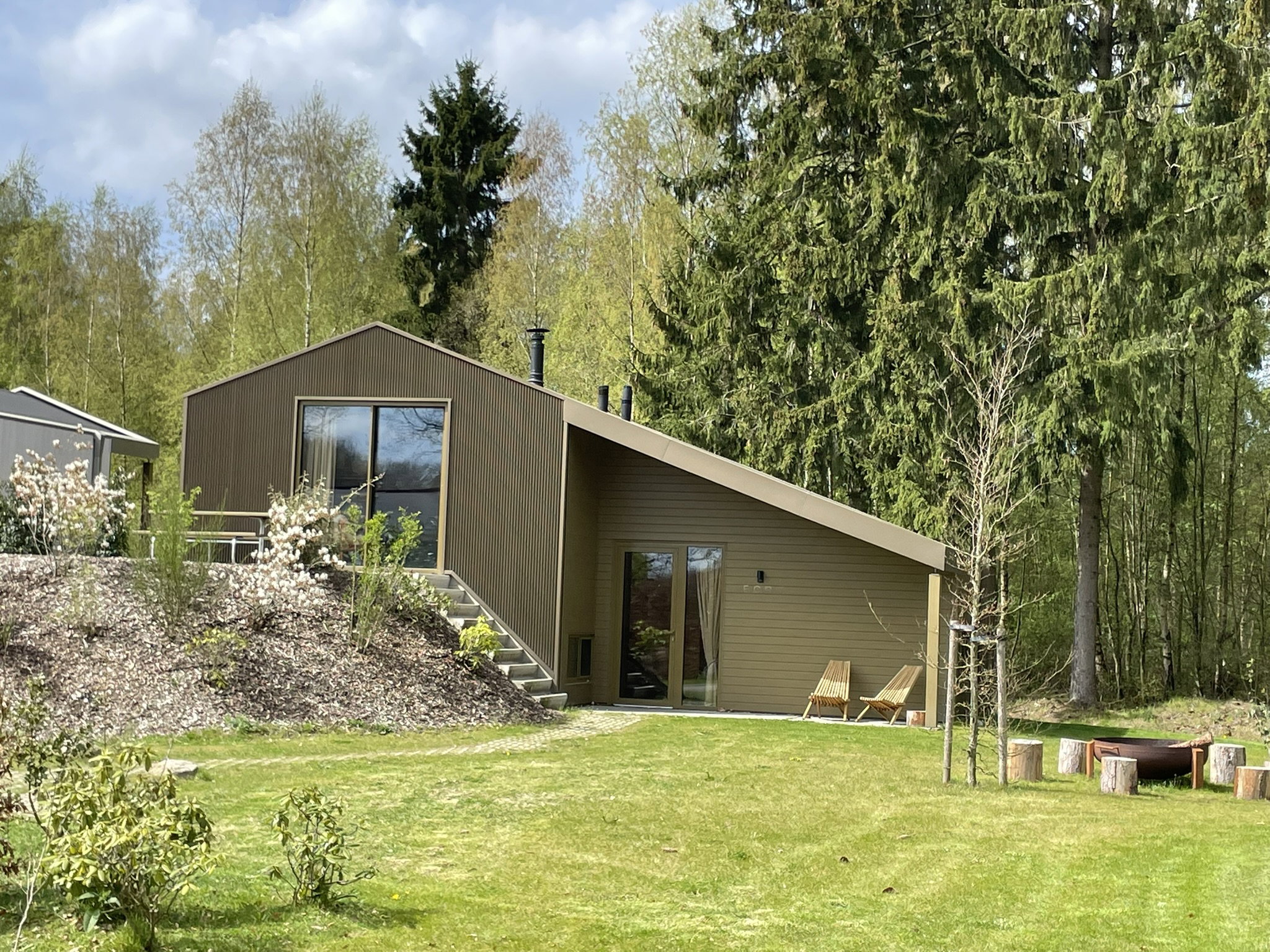 Naturhäuschen in Spier
