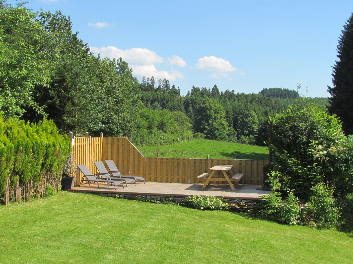 Naturhäuschen in Burg Reuland