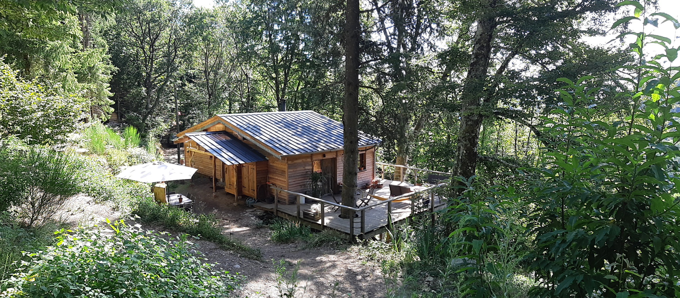 Naturhäuschen in Lespinassière