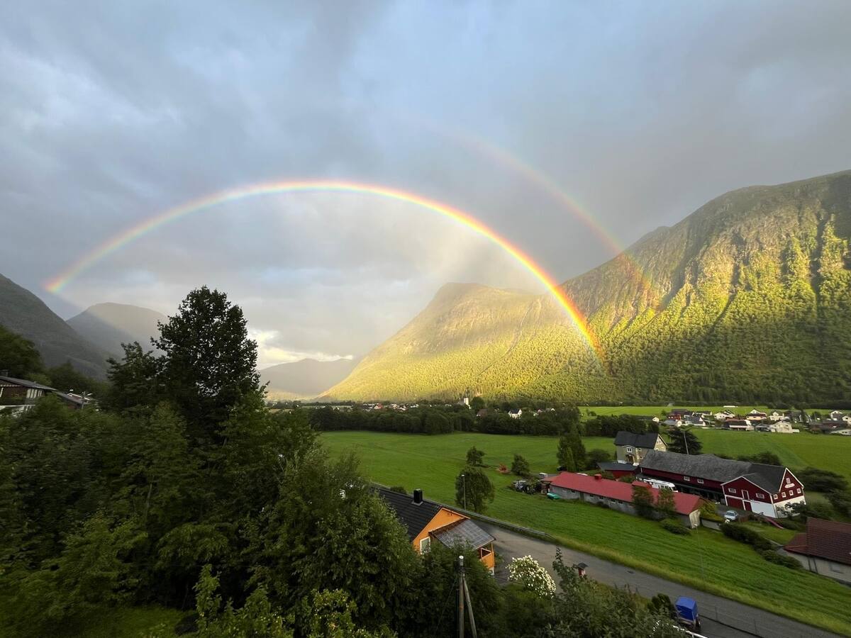 Casa nella natura a Stordal
