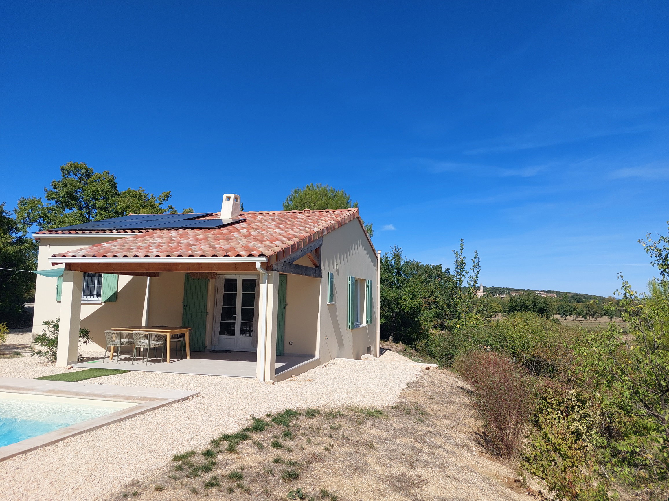 Maison nature à Barjac