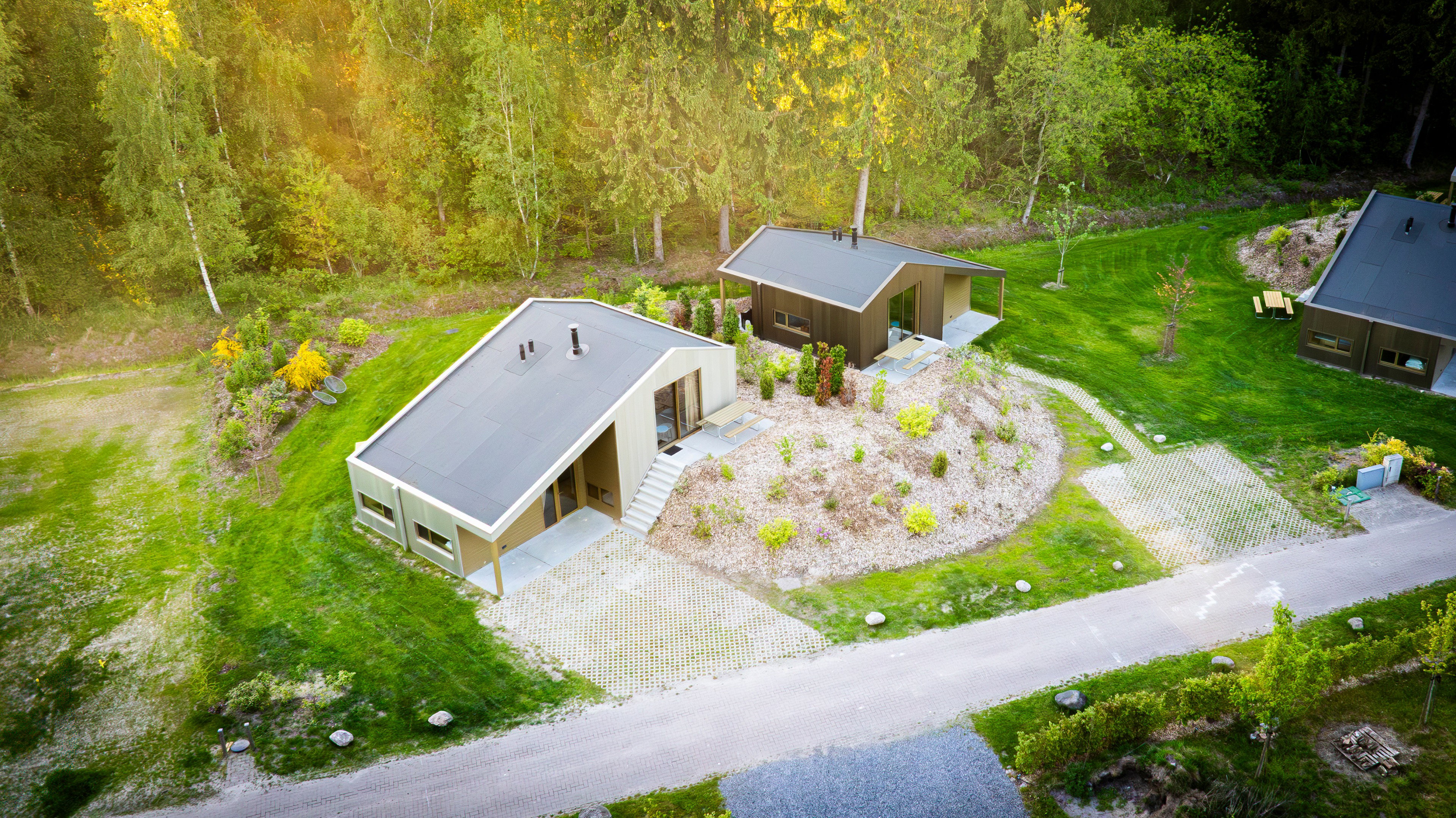 Naturhäuschen in Spier