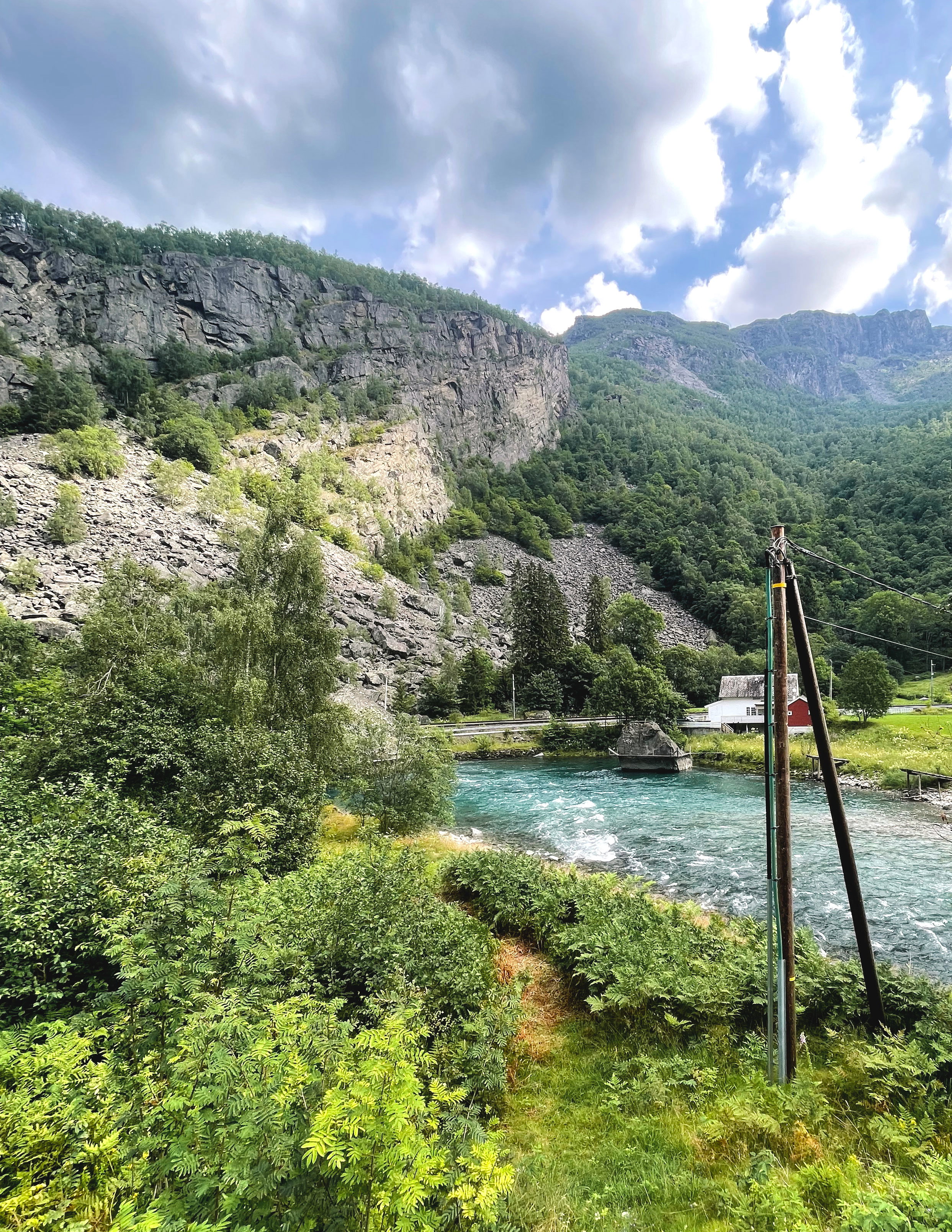 Casa nella natura a Flåm
